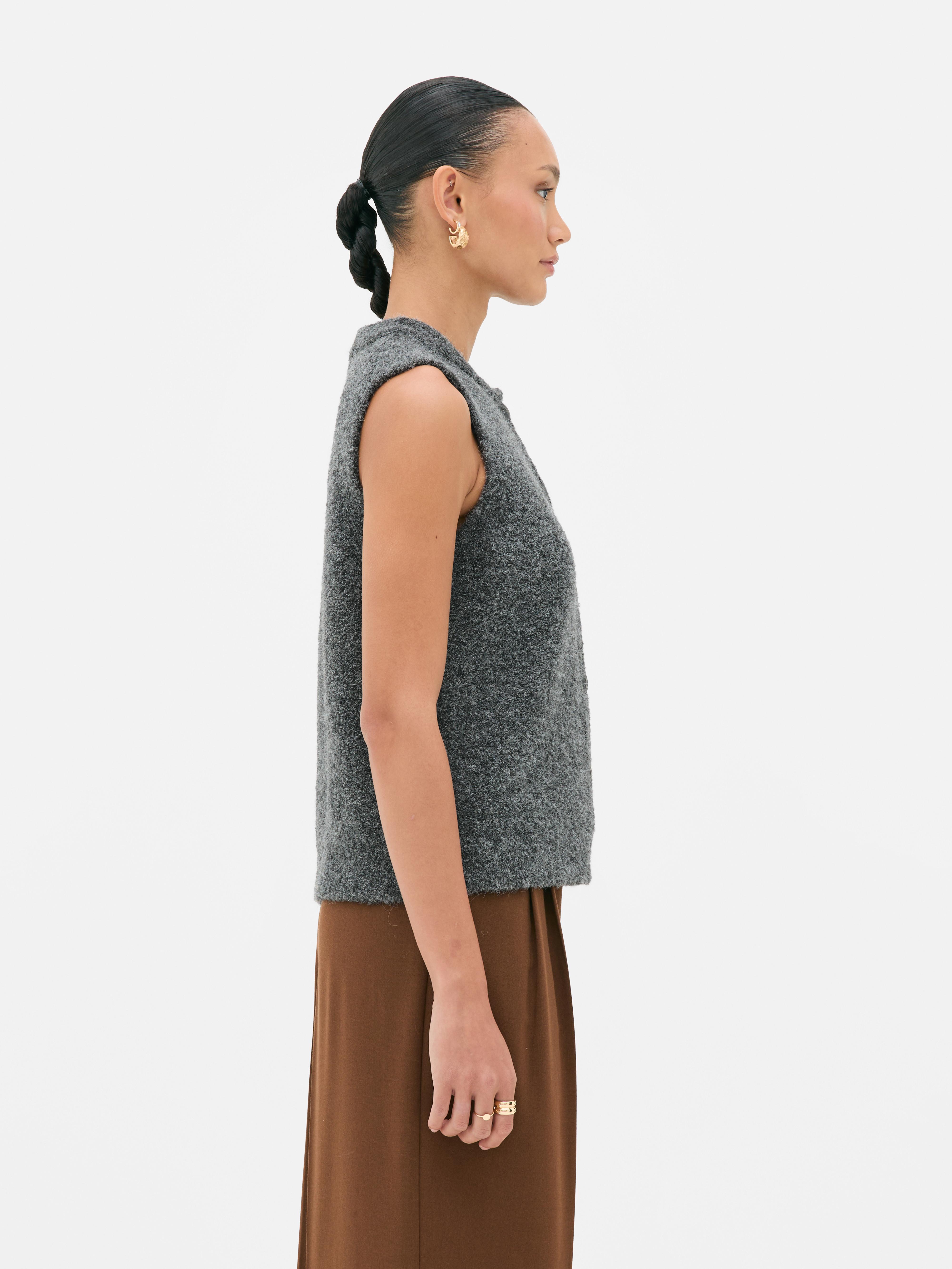 Cosy Bouclé Waistcoat