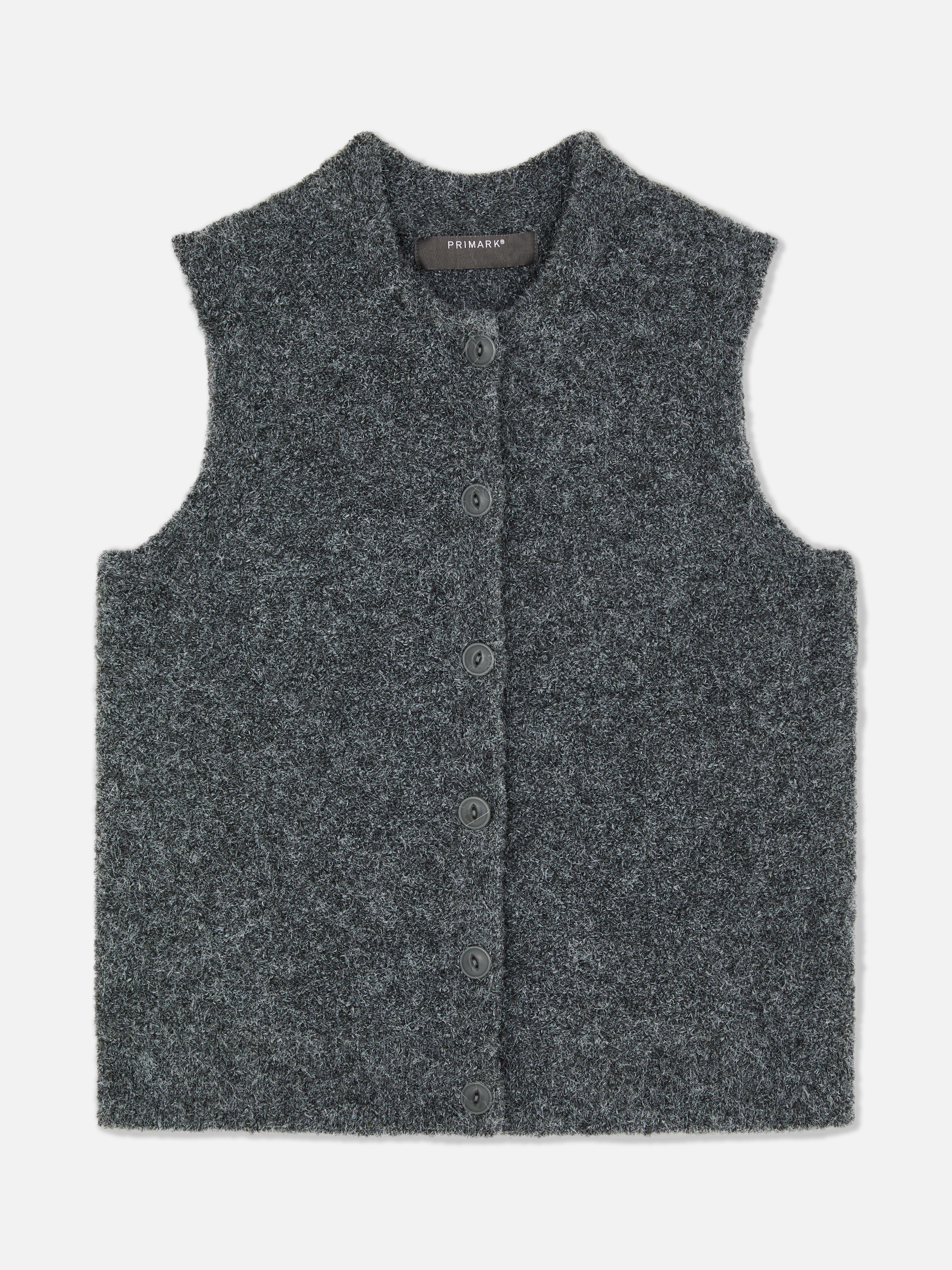 Cosy Bouclé Waistcoat