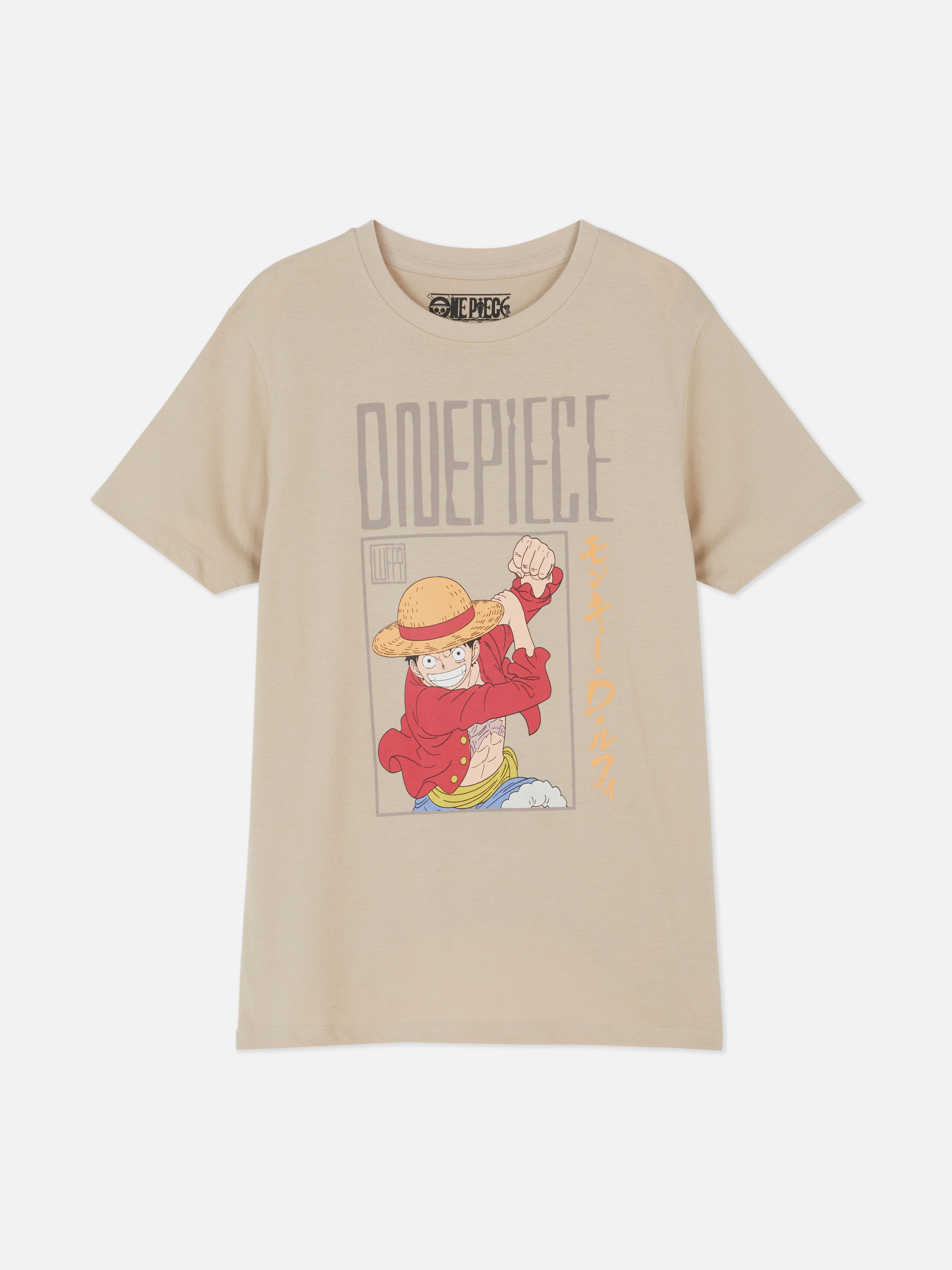 Boys Stone One Piece Luffy T-Shirt | Primark