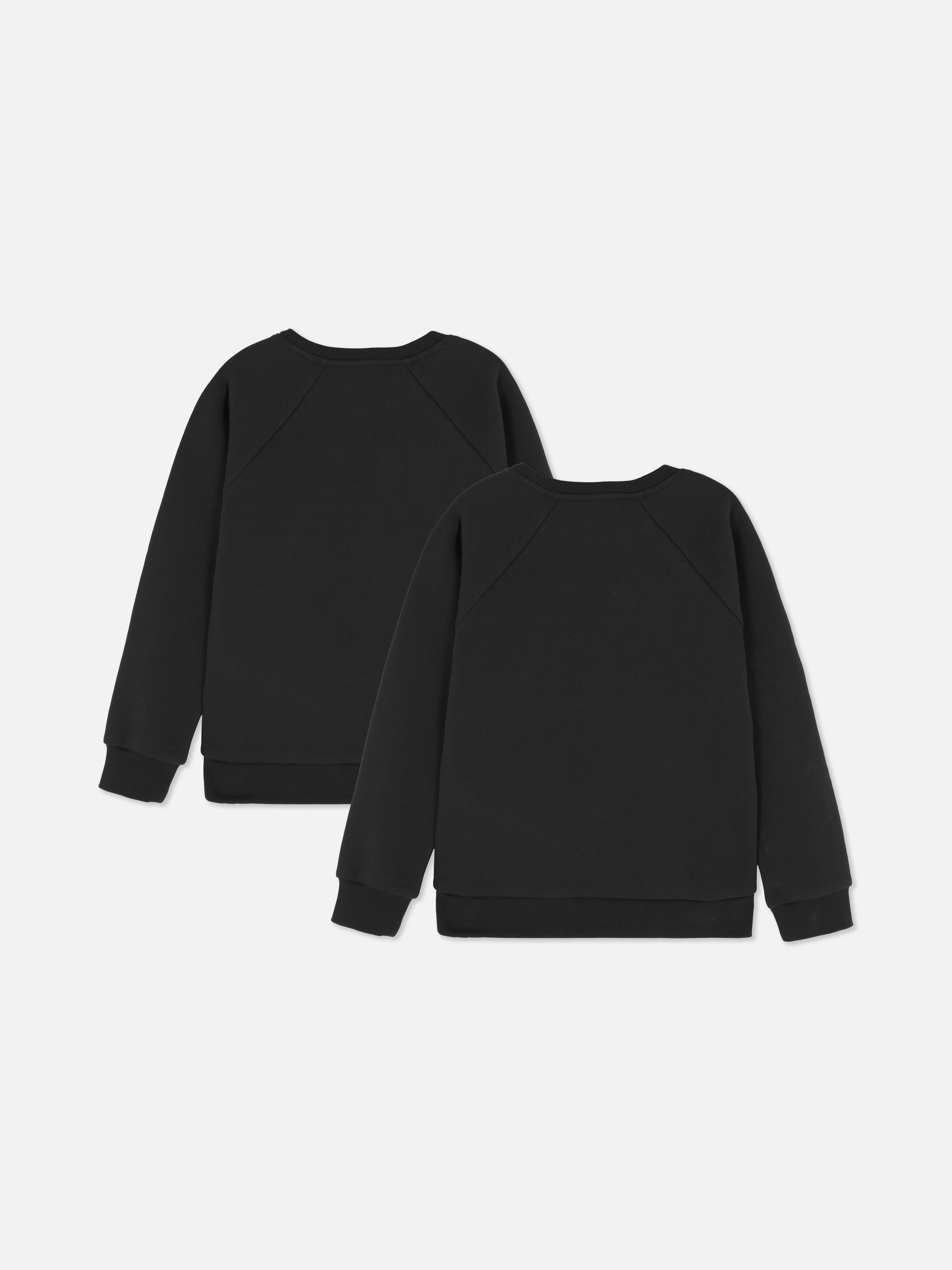 2pk Older Kids’ Crew Neck Sweatshirts