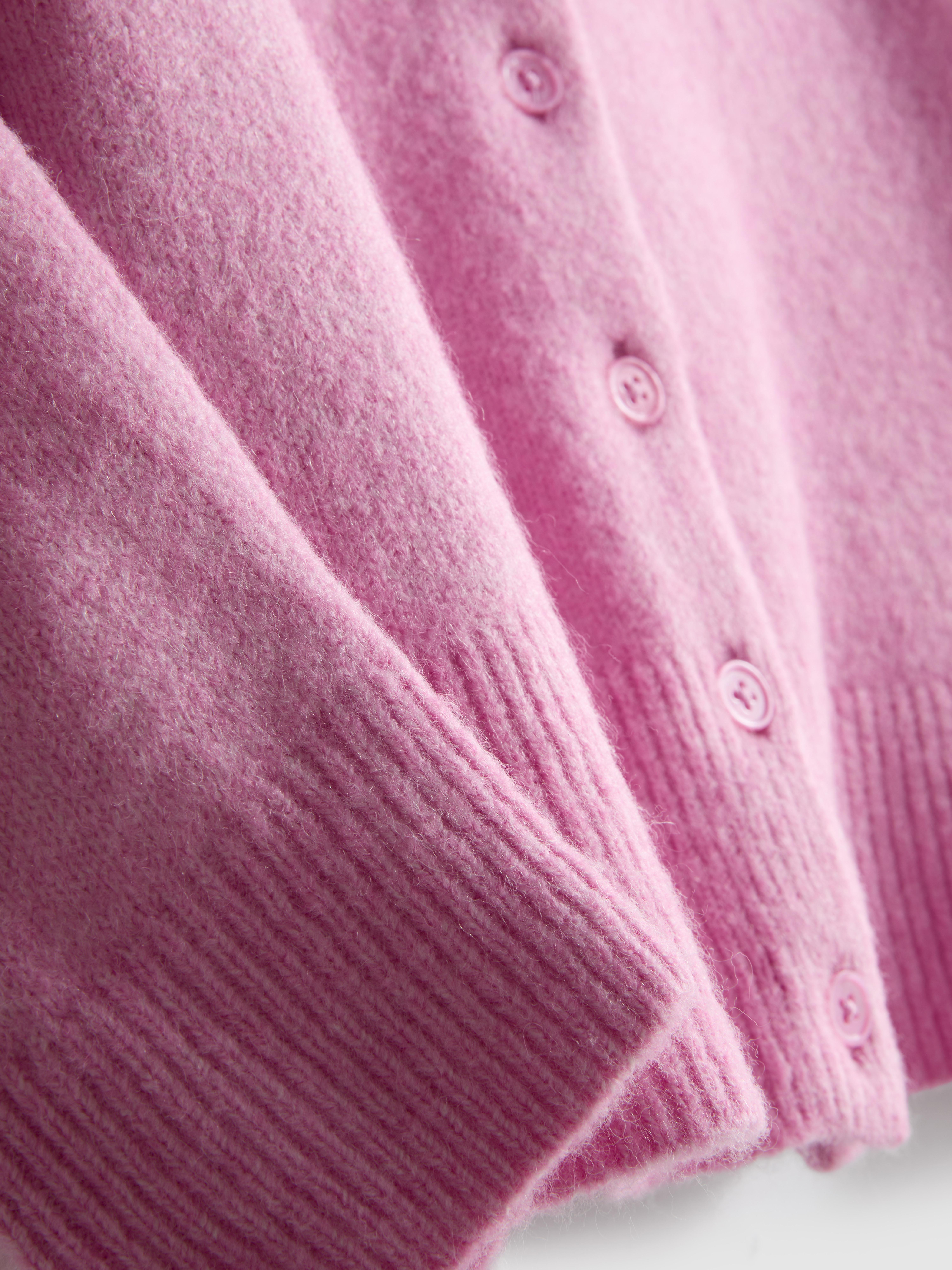 Cardigan girocollo corto