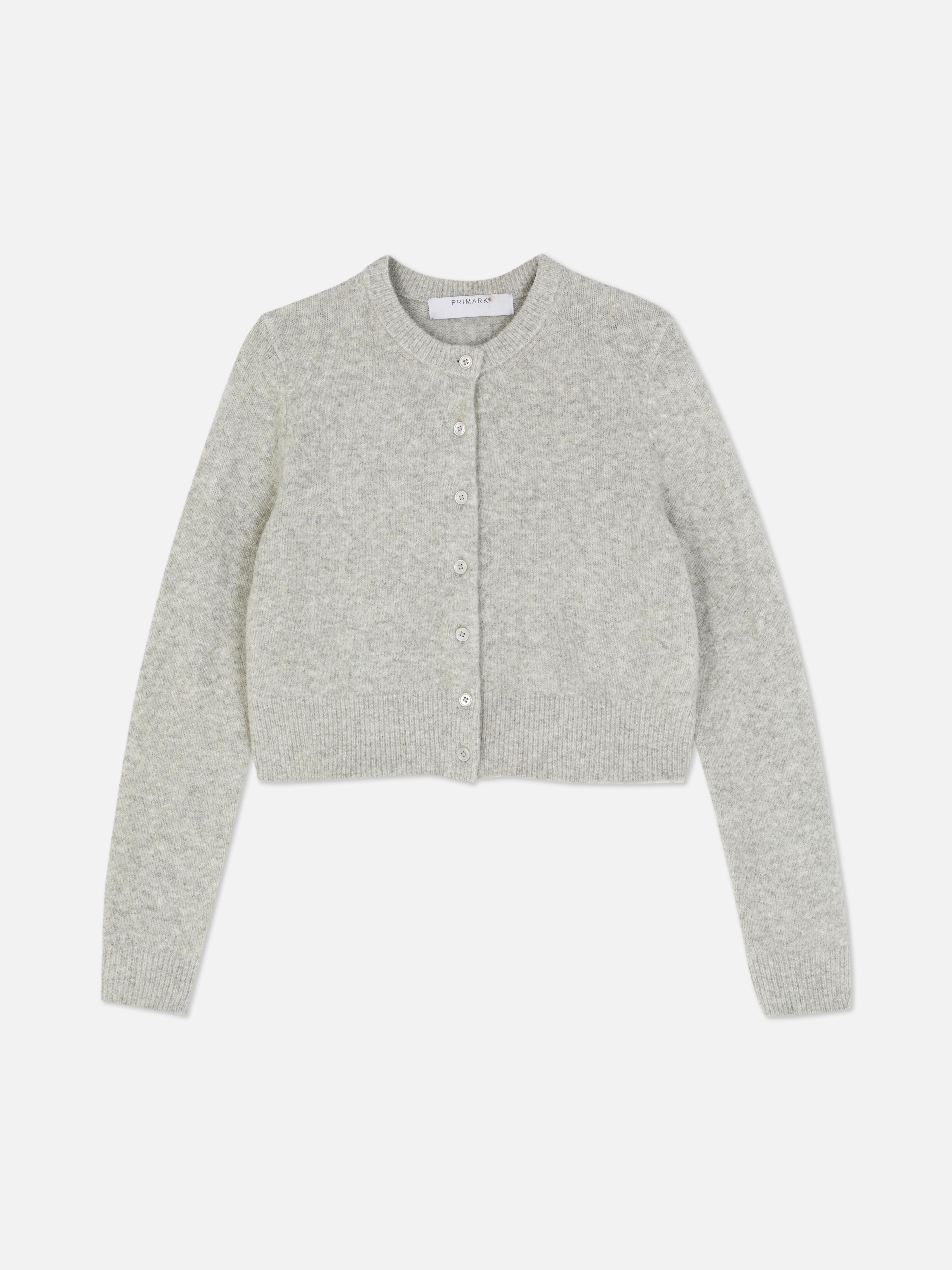 Kort vest met ronde hals