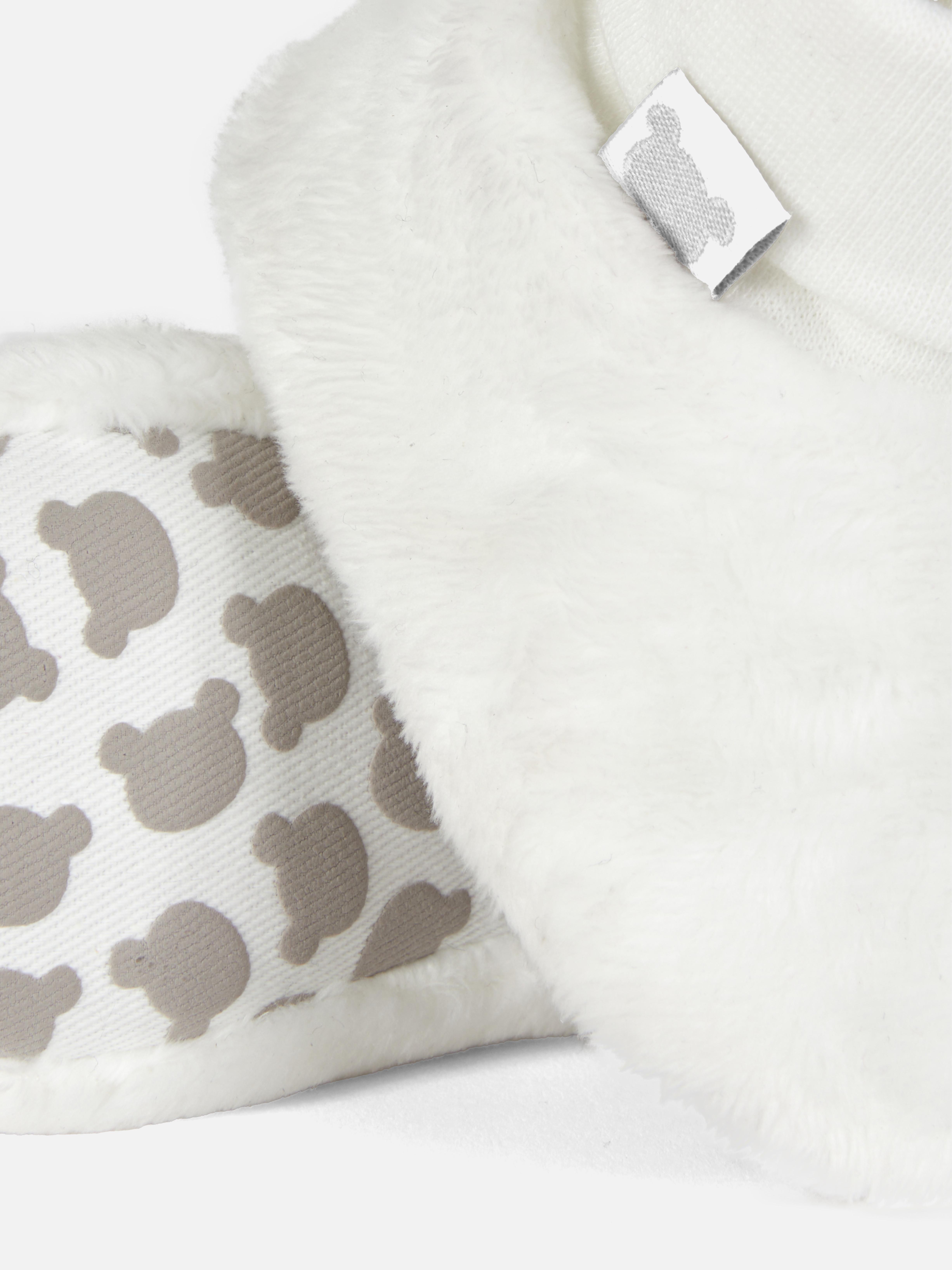 Socken-Slipper mit Bär