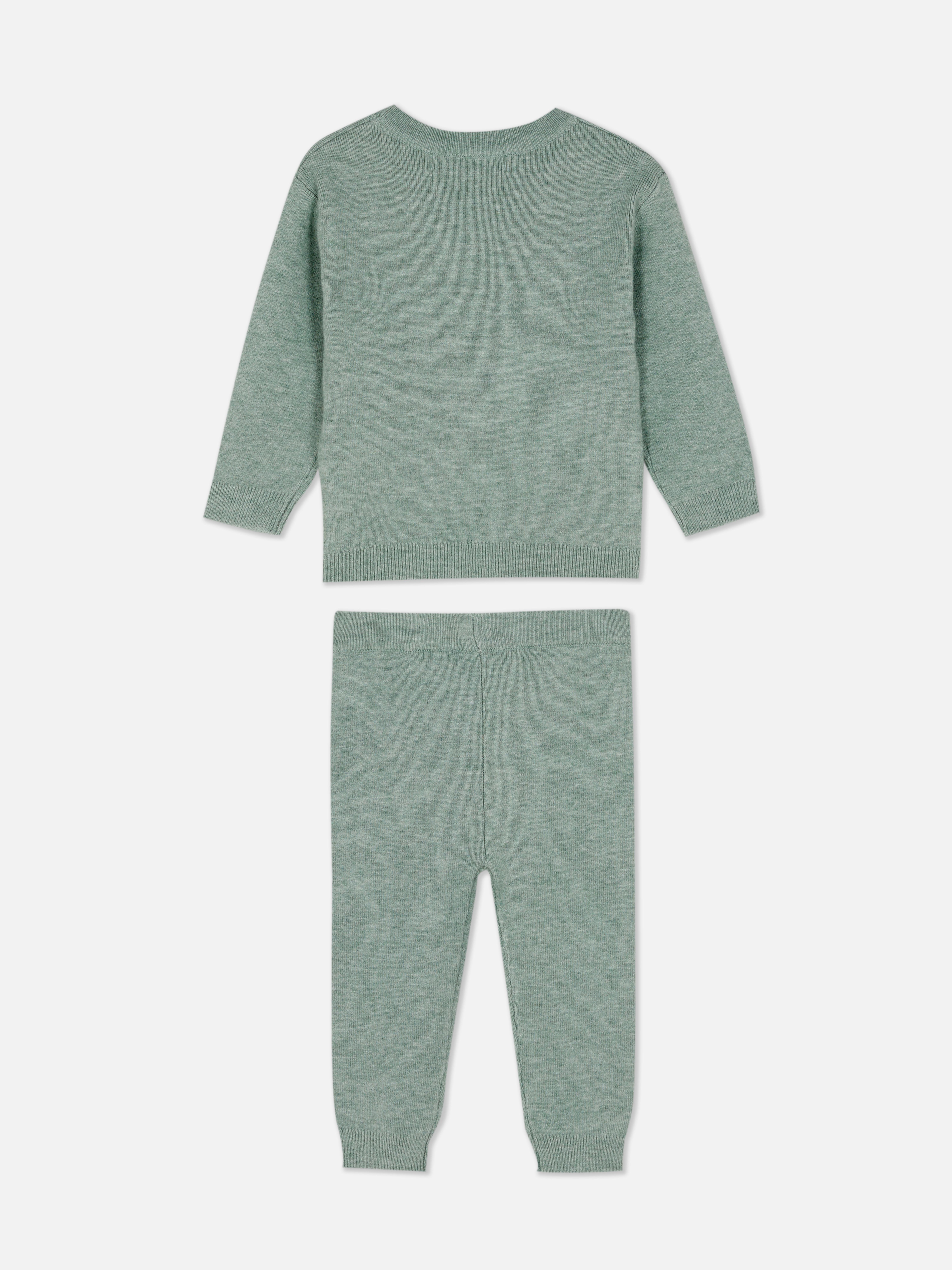 0–36 Monate | Strickpullover und Leggings im Set