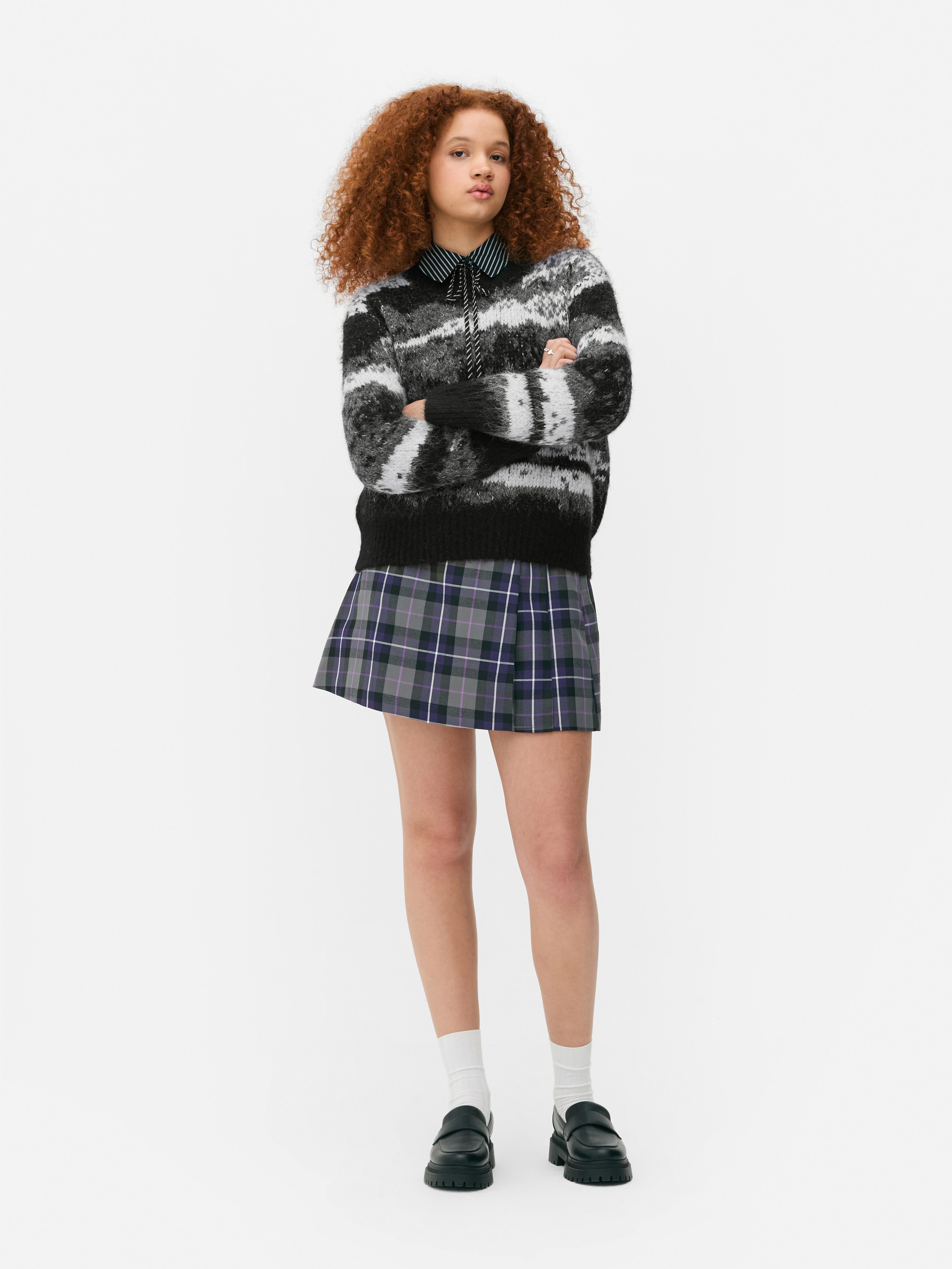 Colleen Atwood X Wednesday Abstract Knit Jumper