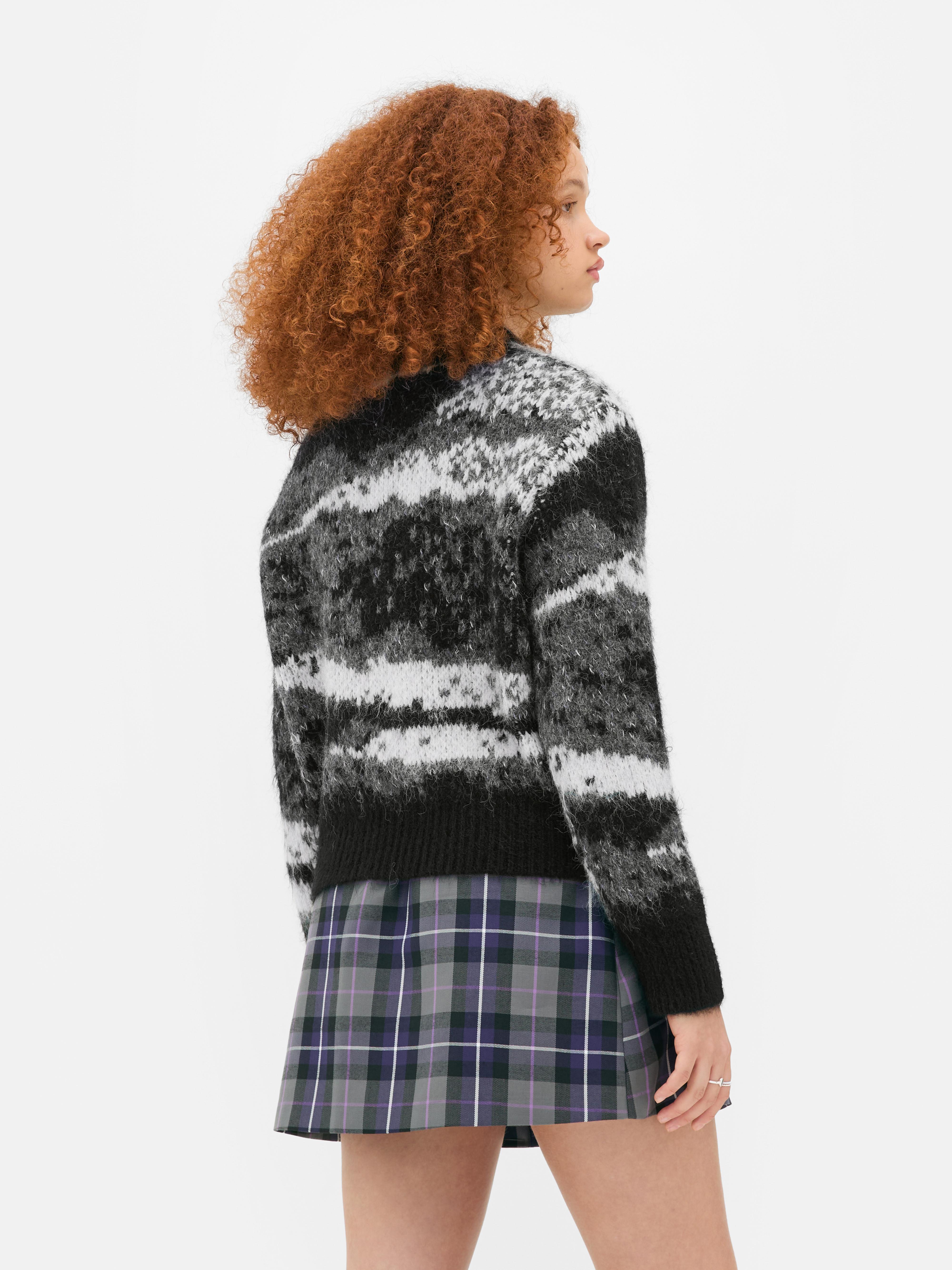 Colleen Atwood X Wednesday Abstract Knit Jumper