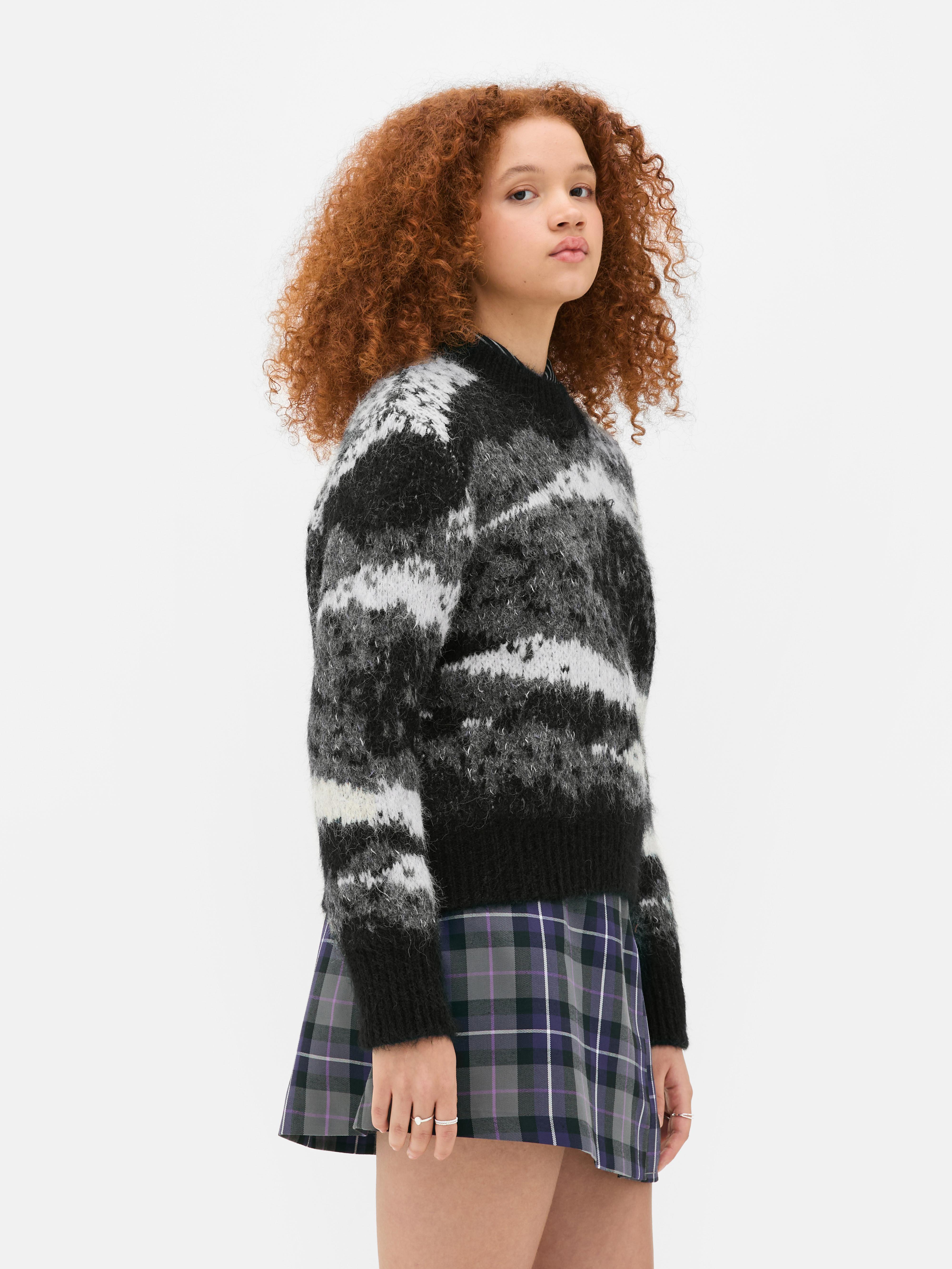 Colleen Atwood X Wednesday Abstract Knit Jumper