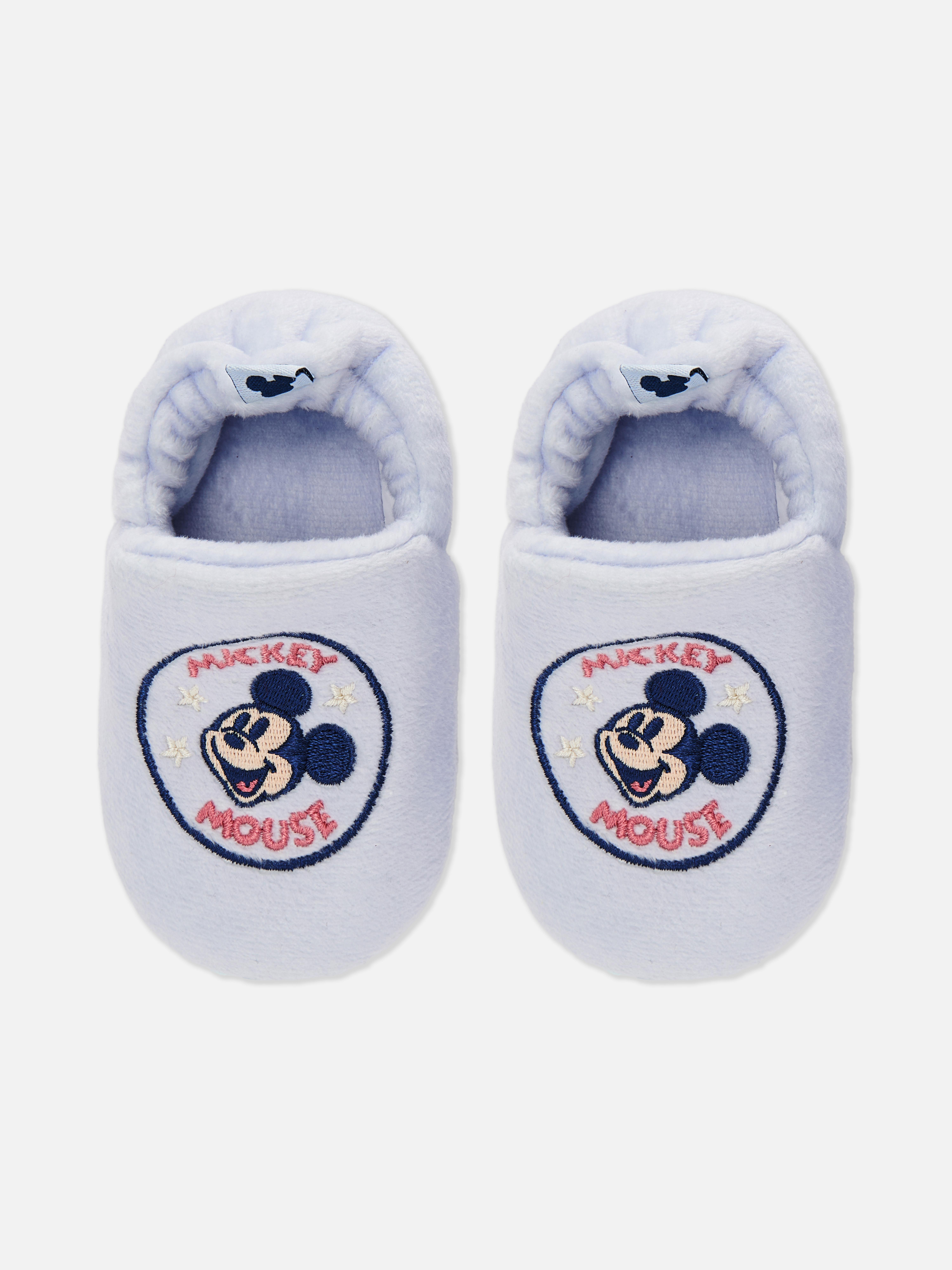 0-18mths | Disney’s Mickey Mouse Newborn Slippers