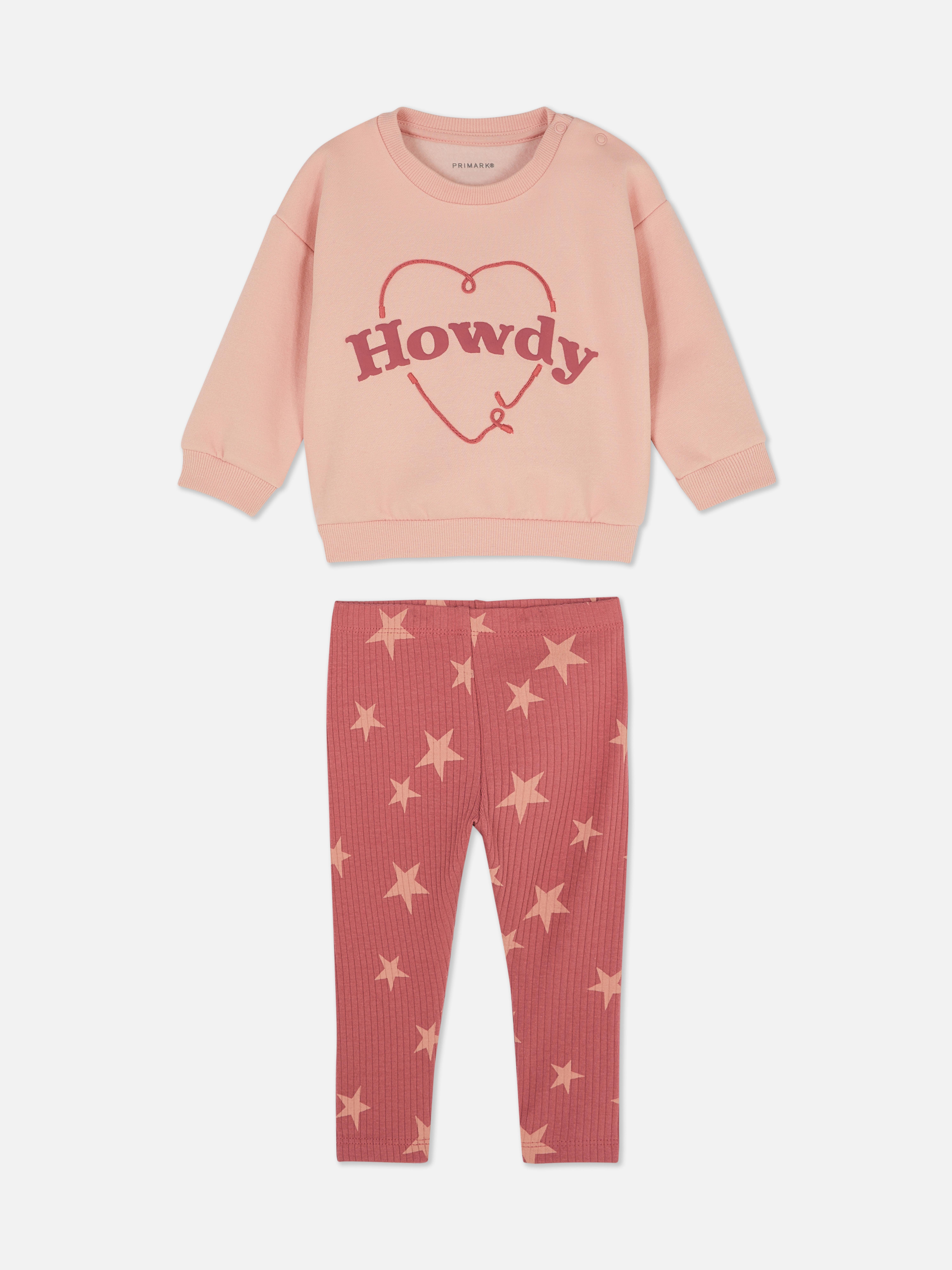 0–36 Monate | Sweatshirt und Leggings im Set