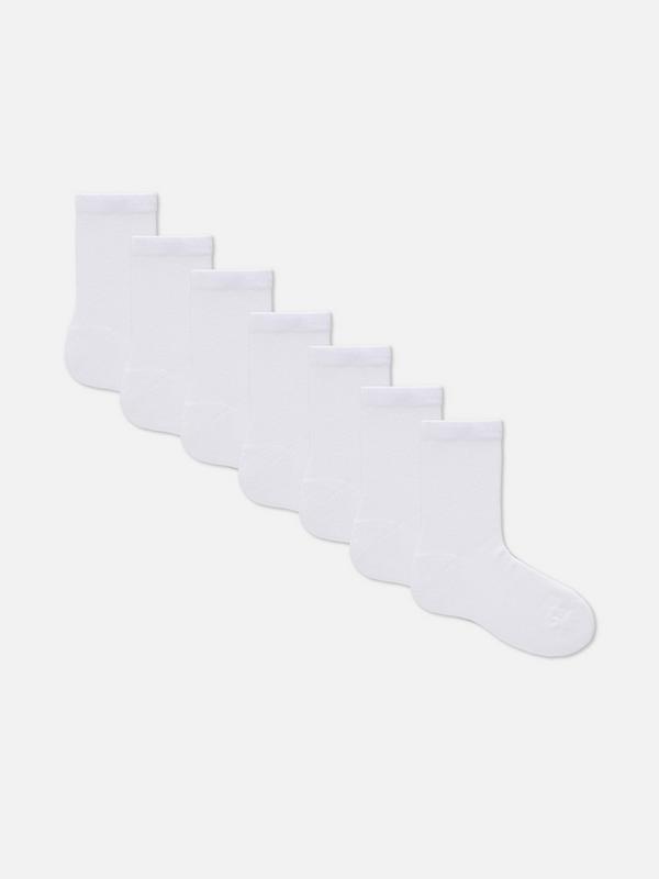 Pack de 7 pares de calcetines tobilleros sin costuras