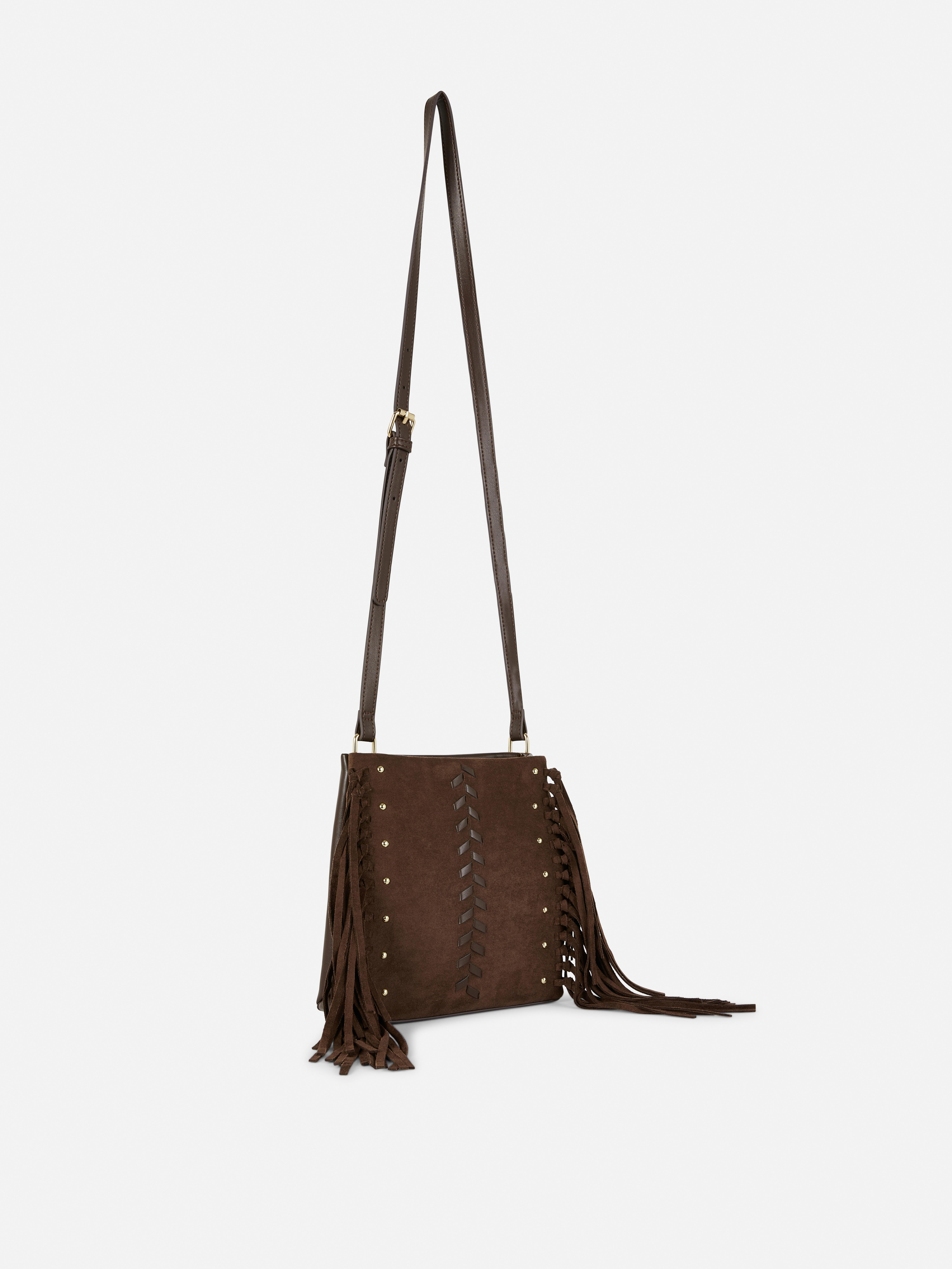 Fringed Messenger Bag