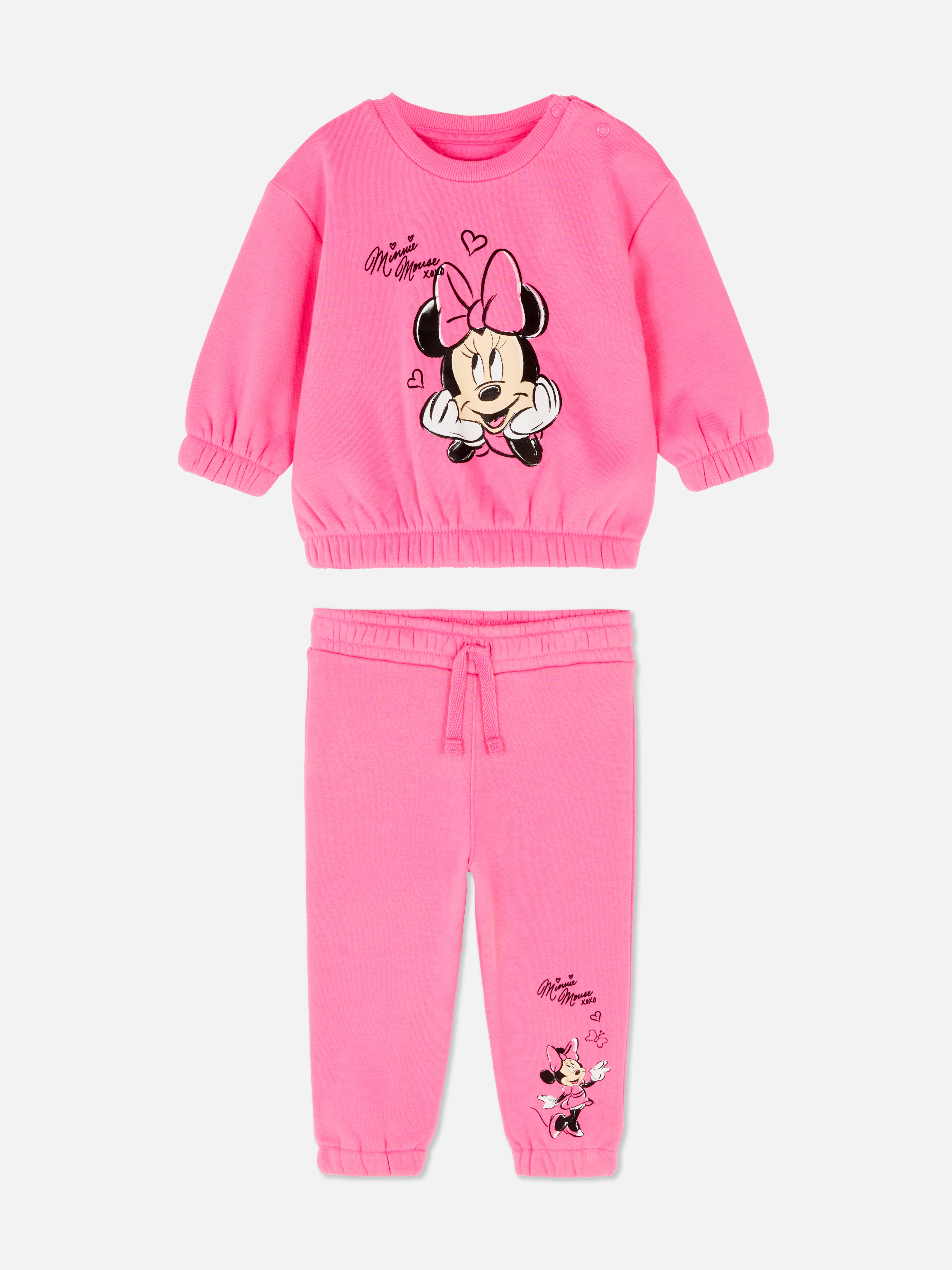 0-36mths | Disney’s Minnie Mouse Sweatshirt and Joggers Set