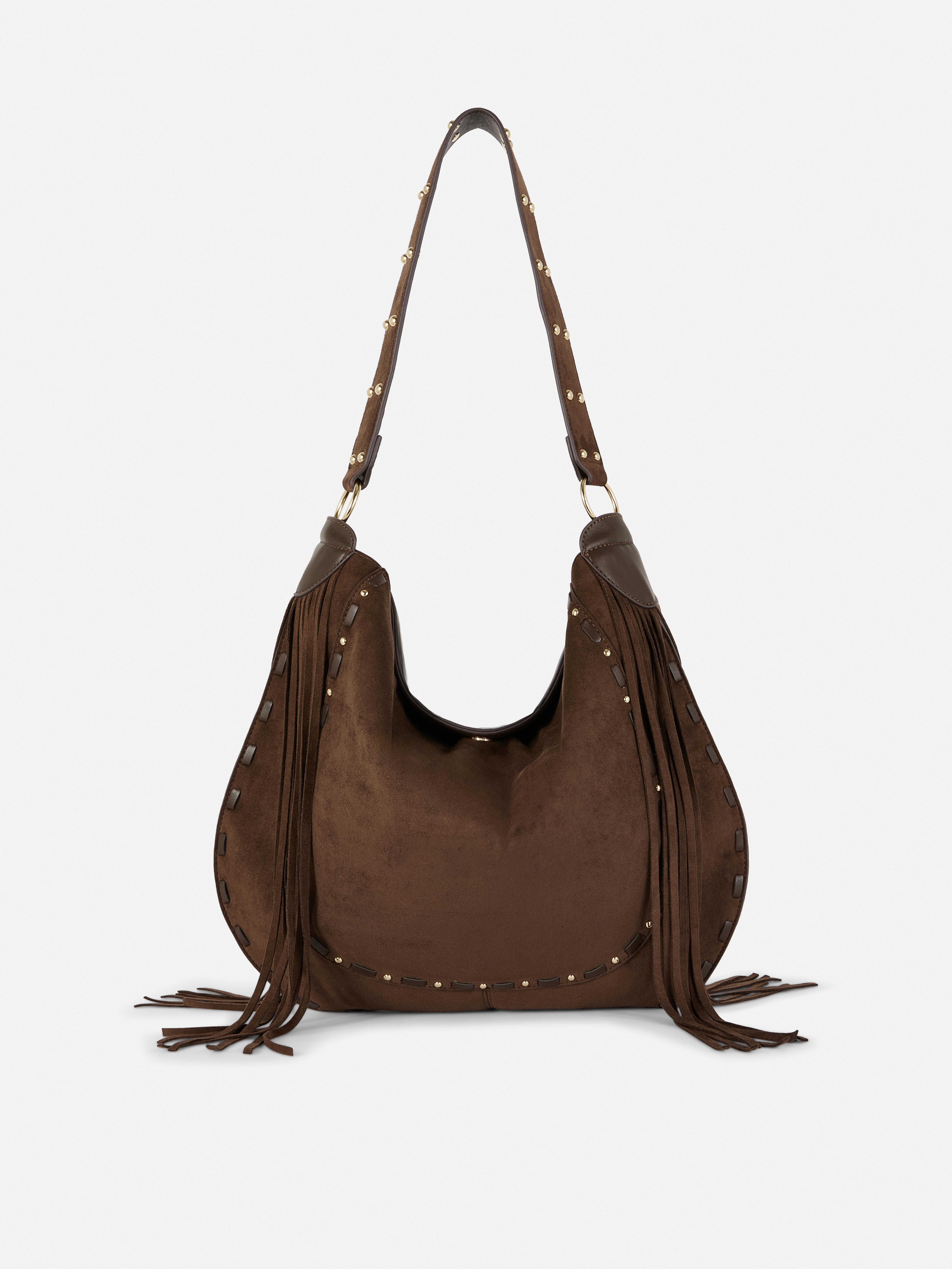 Oversized Scoop Tassel Bag