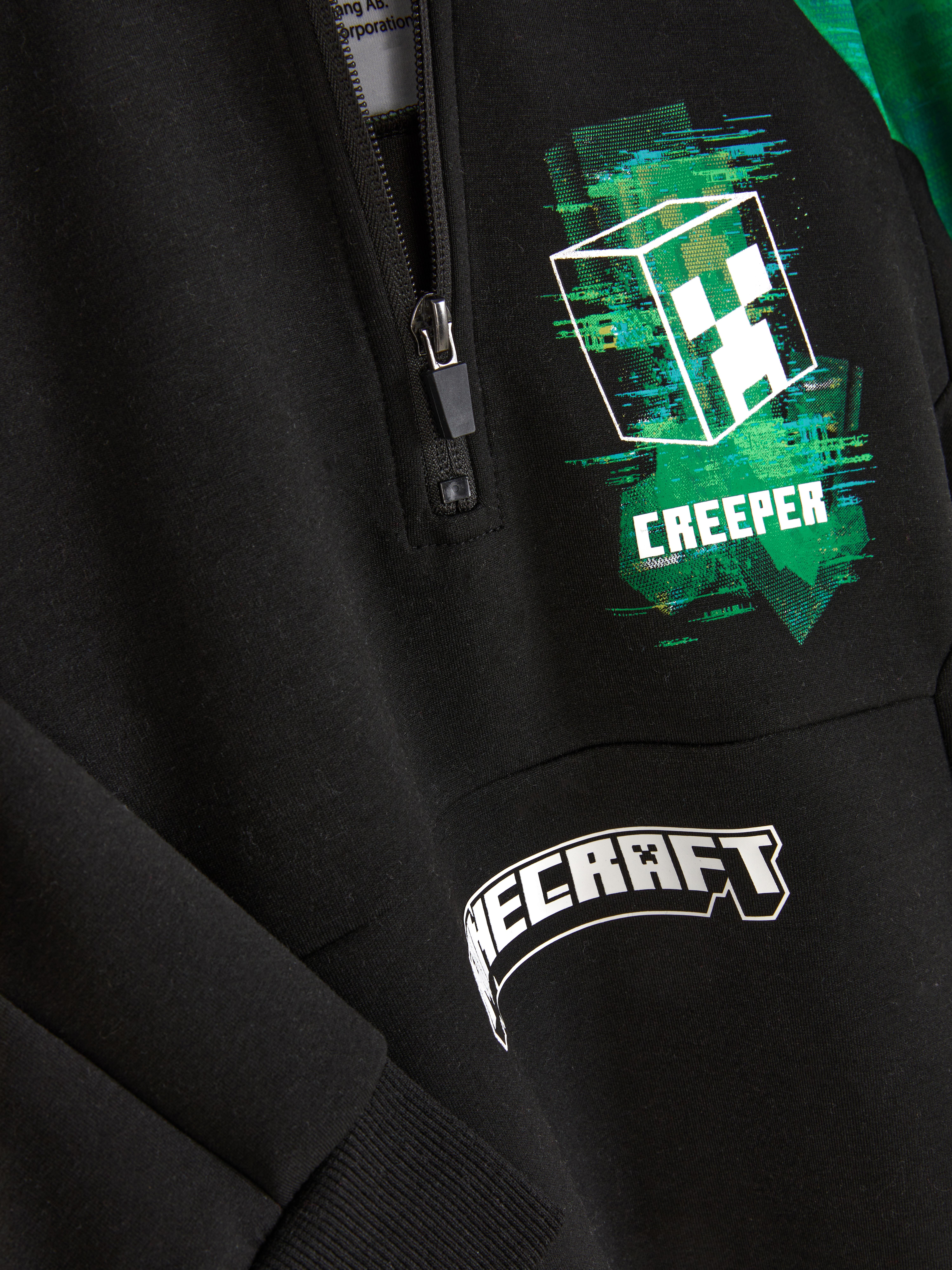 5-15yrs | Minecraft Half-Zip Hoodie