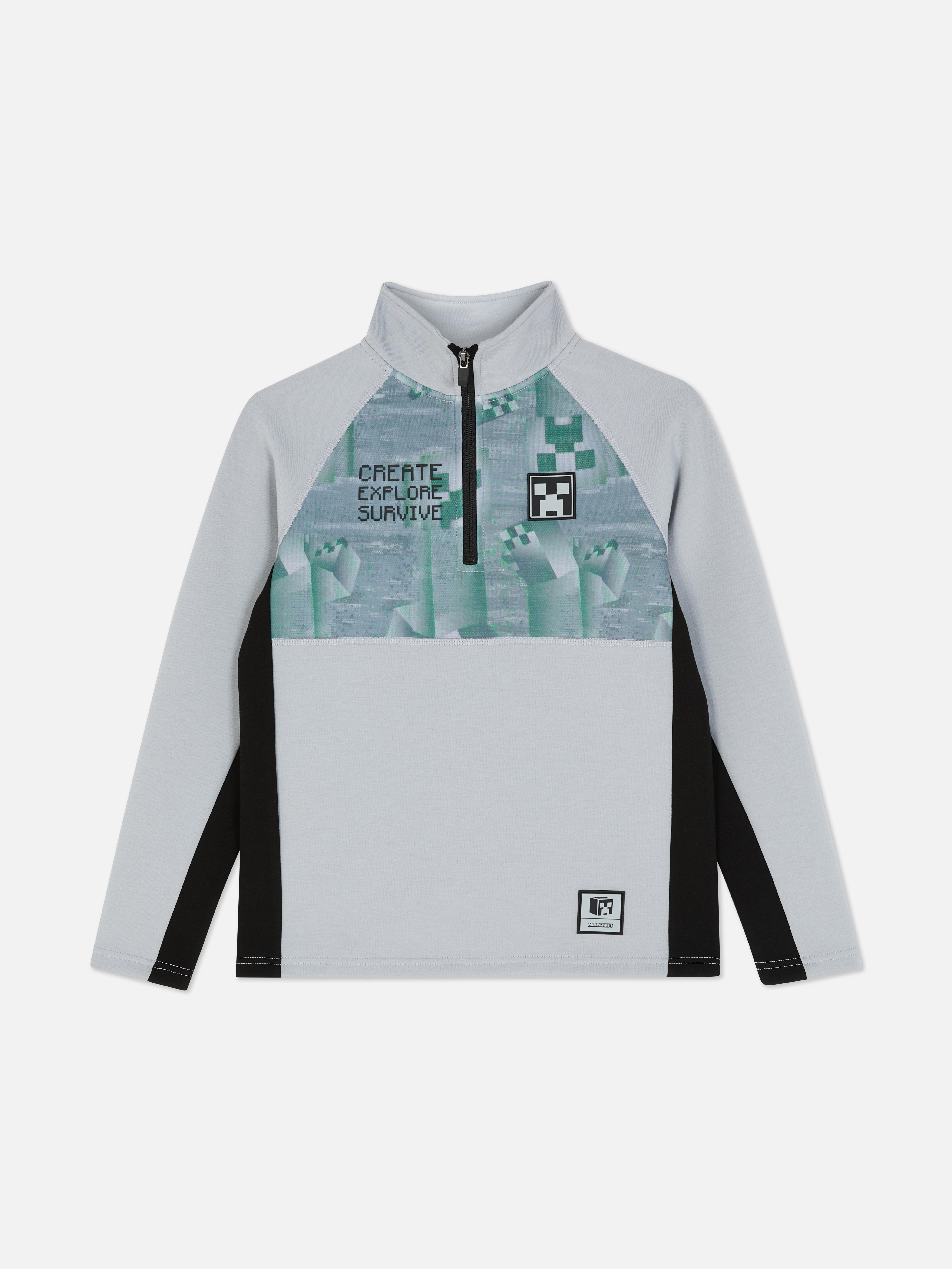 Sweatshirt met opstaande kraag Minecraft