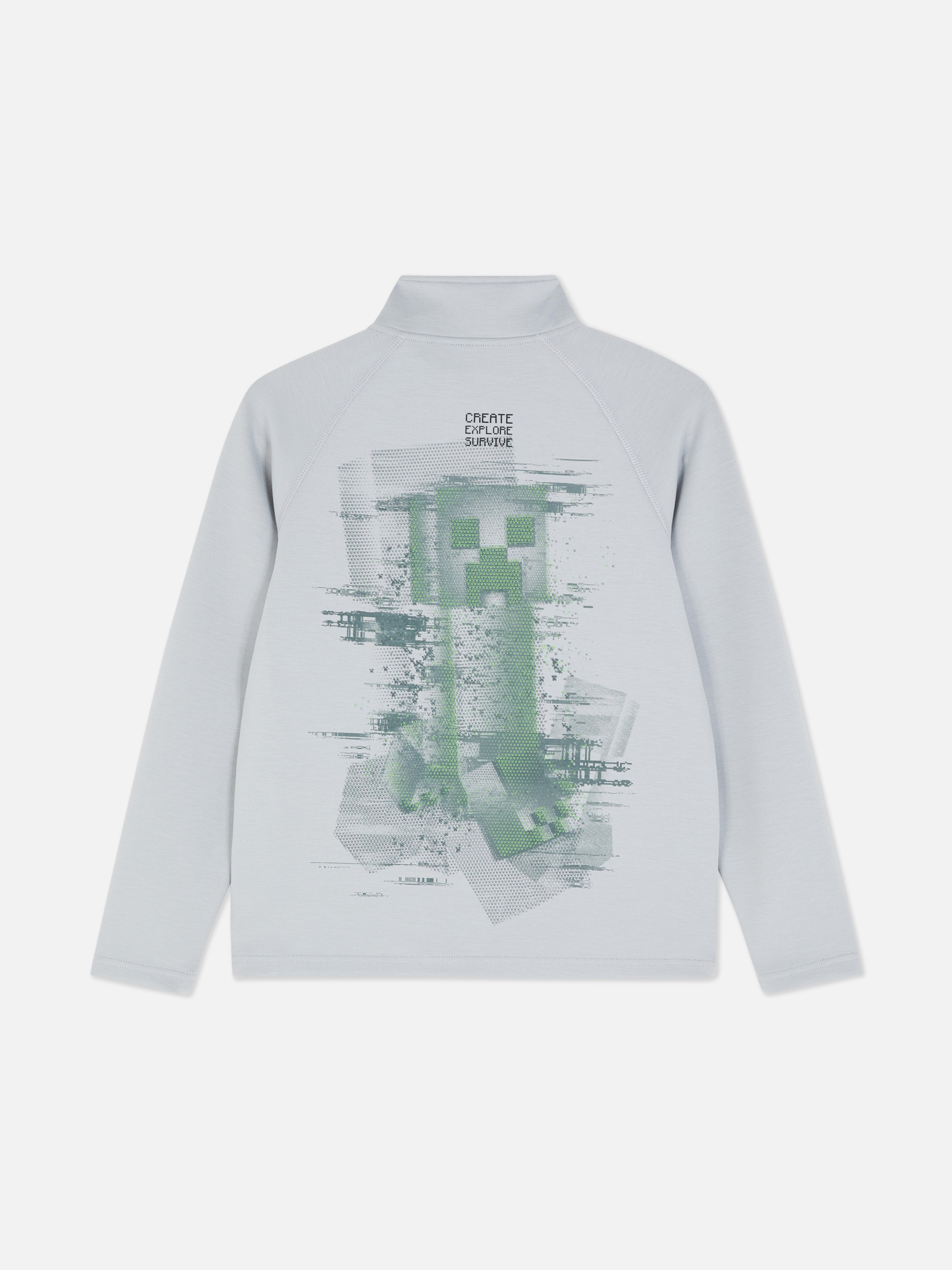 Minecraft Funnel Neck Sweatshirt