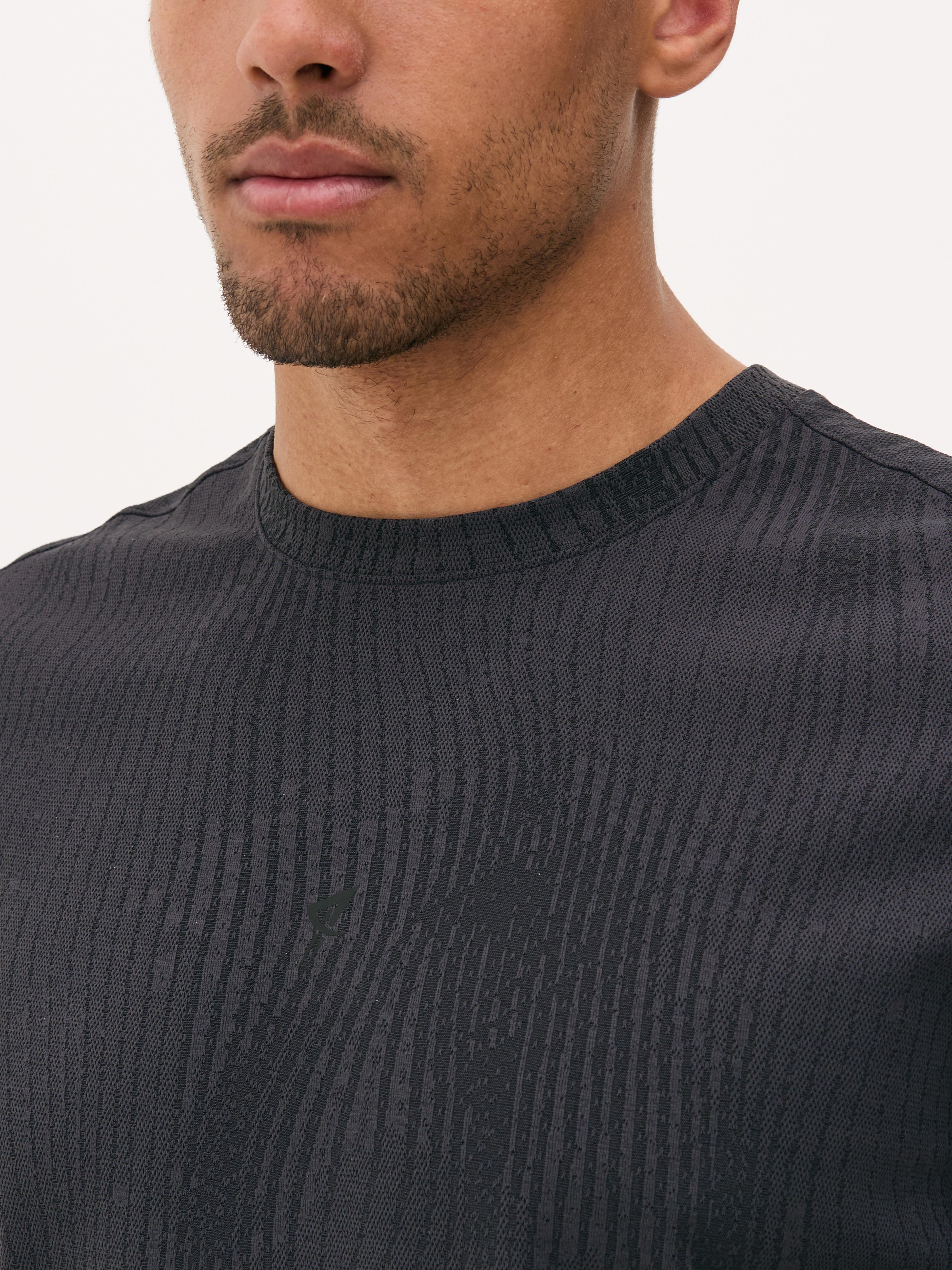 Textured Short Sleeve T-Shirt