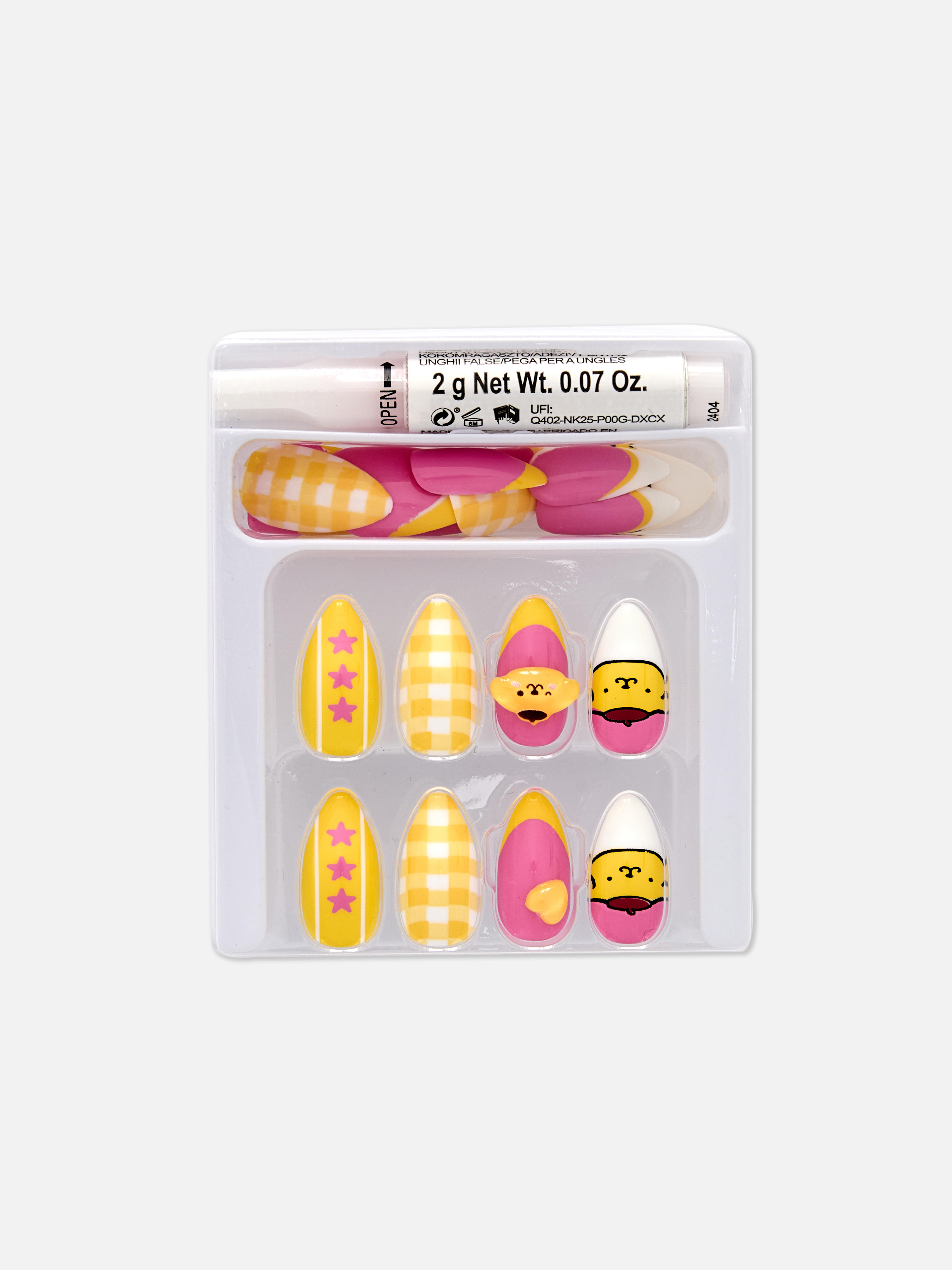 Unghie finte Pompompurin Hello Kitty