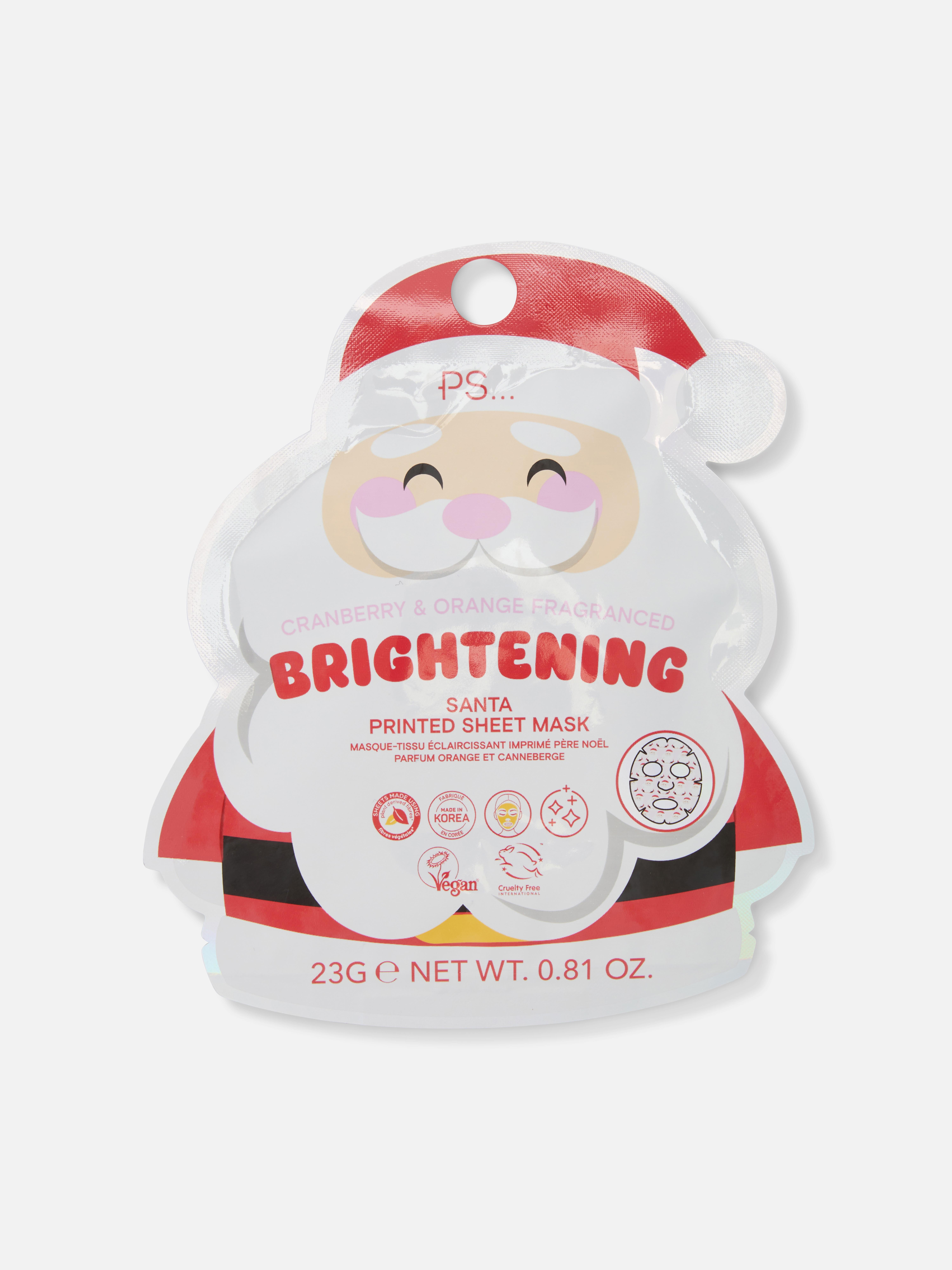 PS... Christmas Santa Sheet Mask