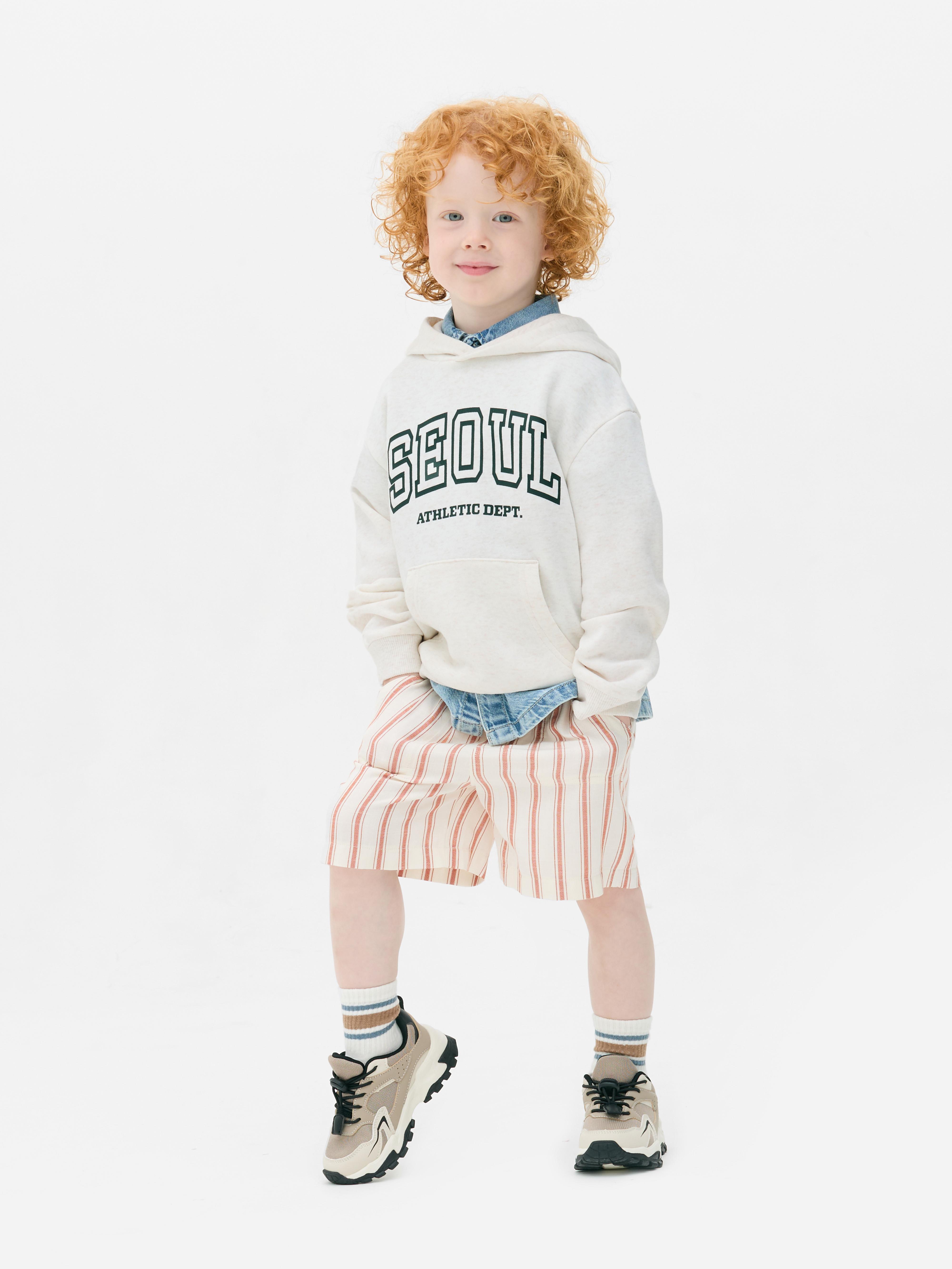 1,5-8 anni | Felpa con cappuccio e grafica