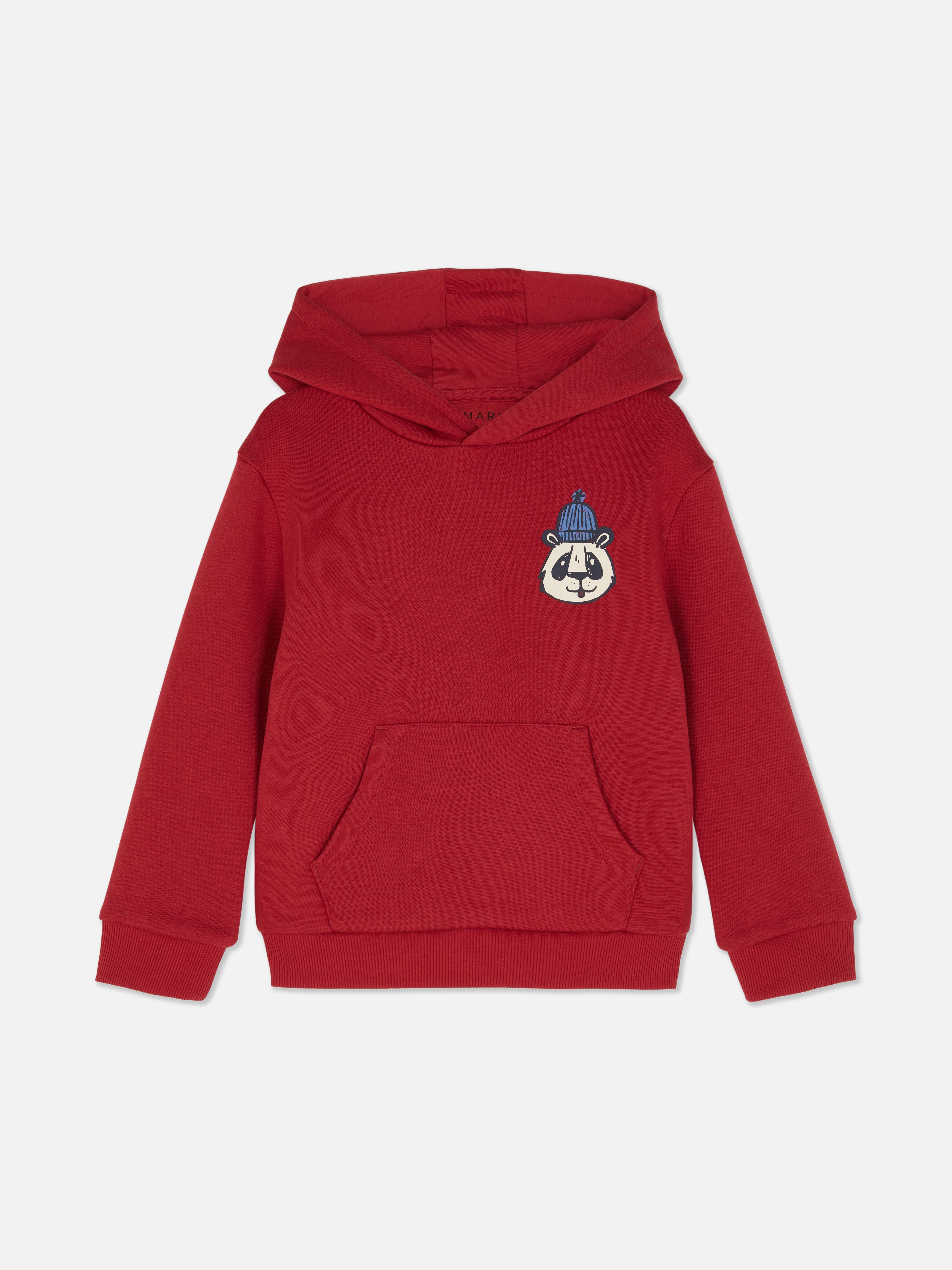 1,5-8 anni | Felpa con cappuccio e grafica
