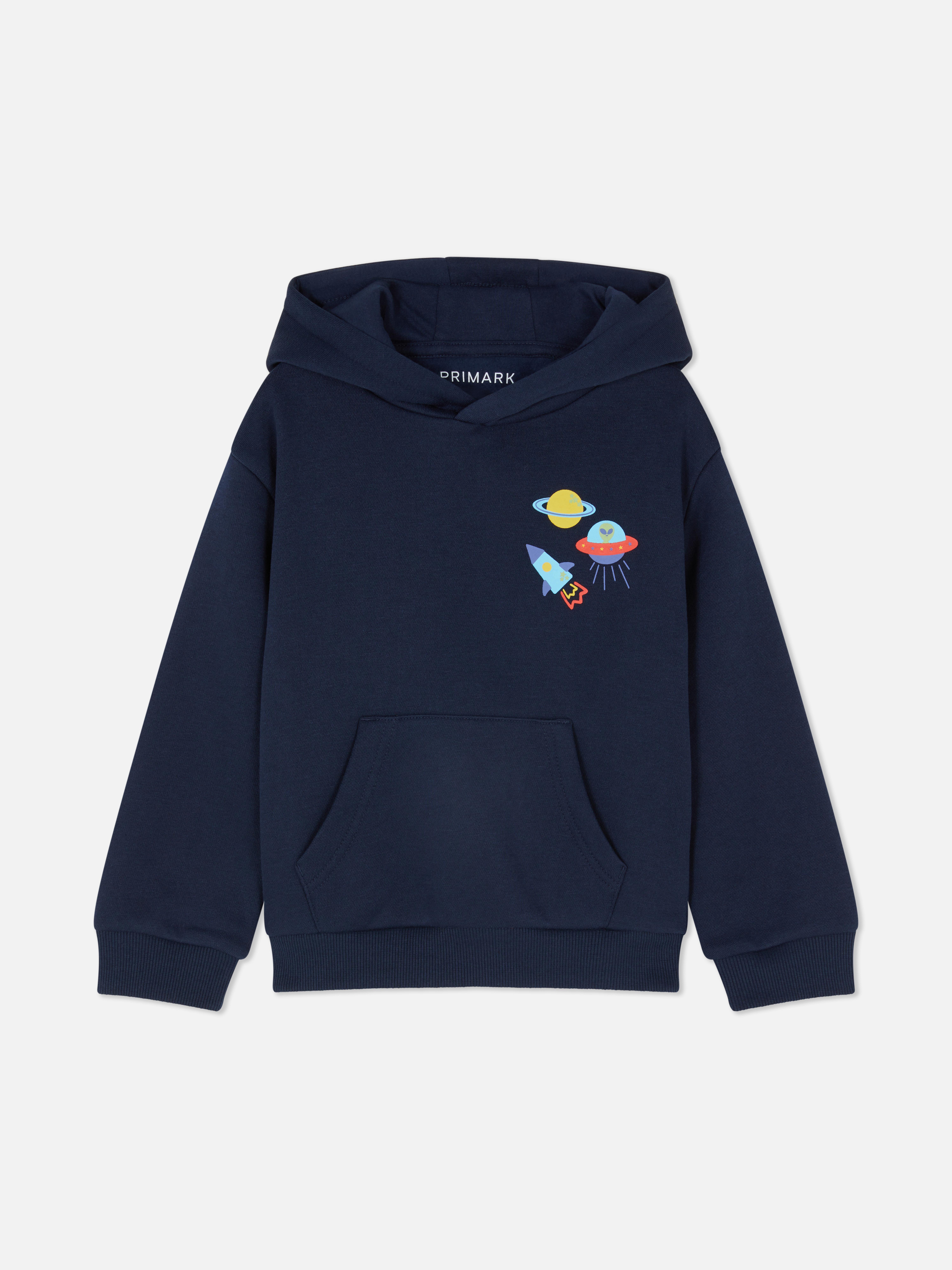 1,5-8 anni | Felpa con cappuccio e grafica