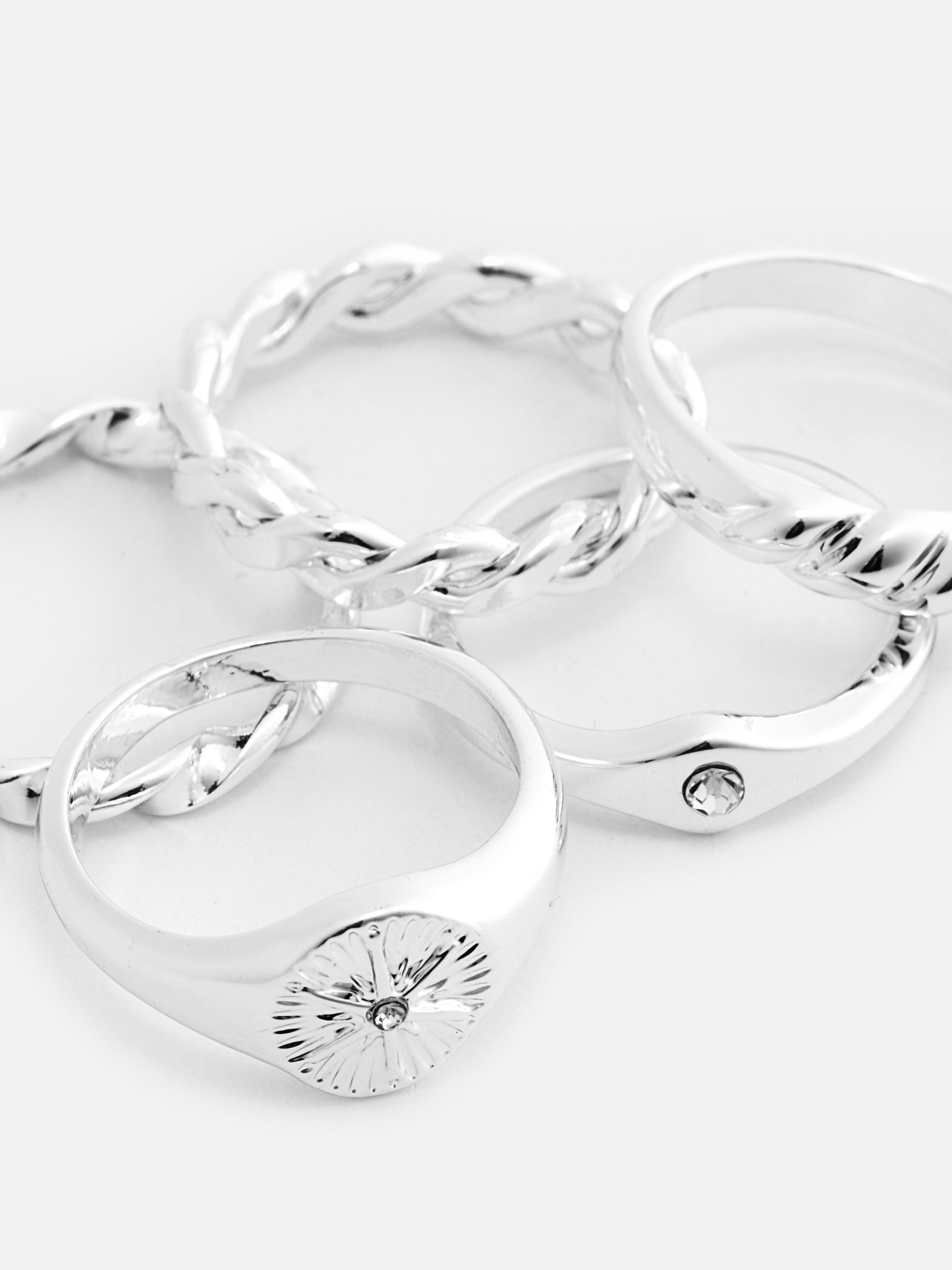 The Edit 5pk Rings