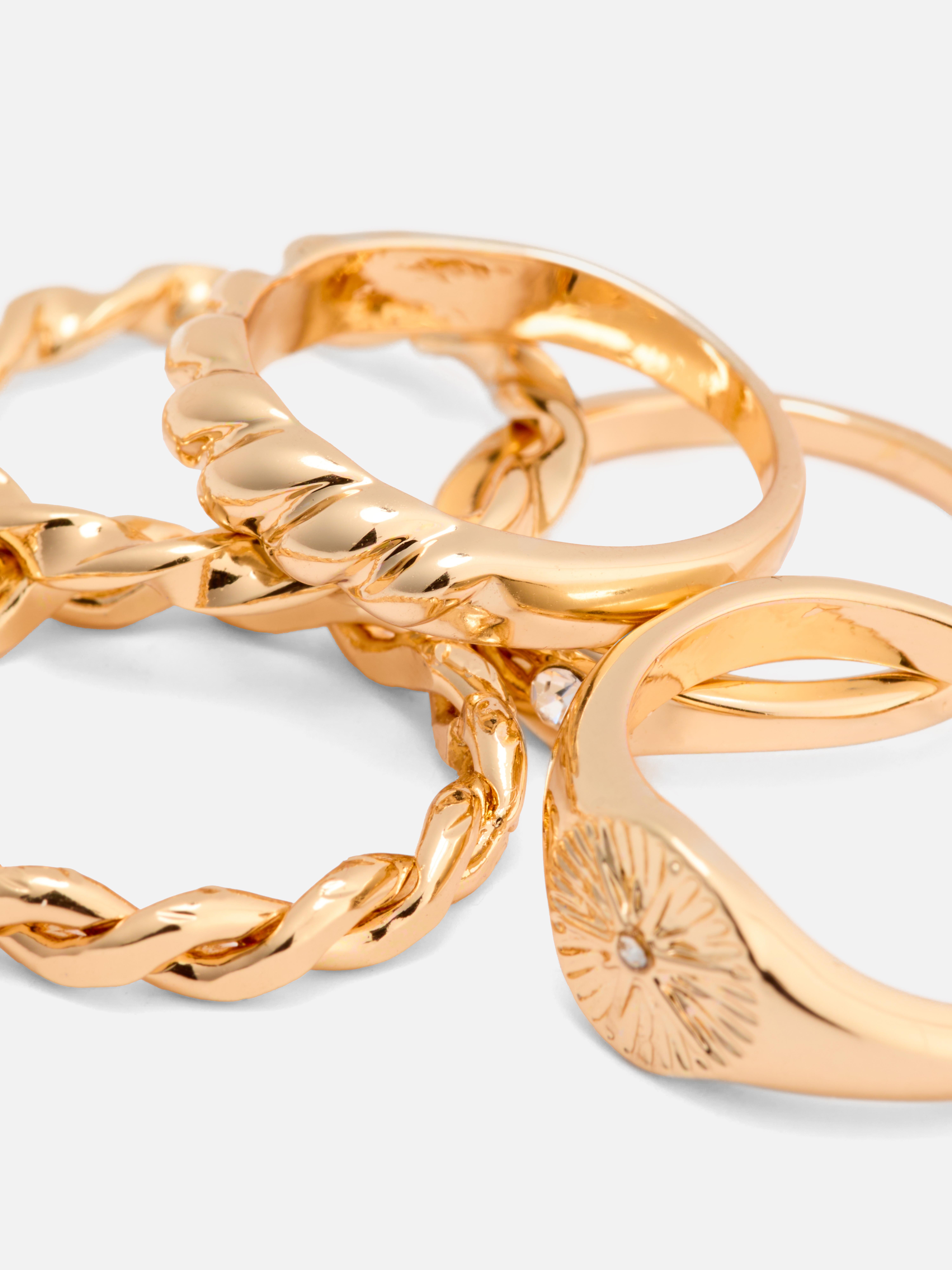 The Edit 5pk Rings