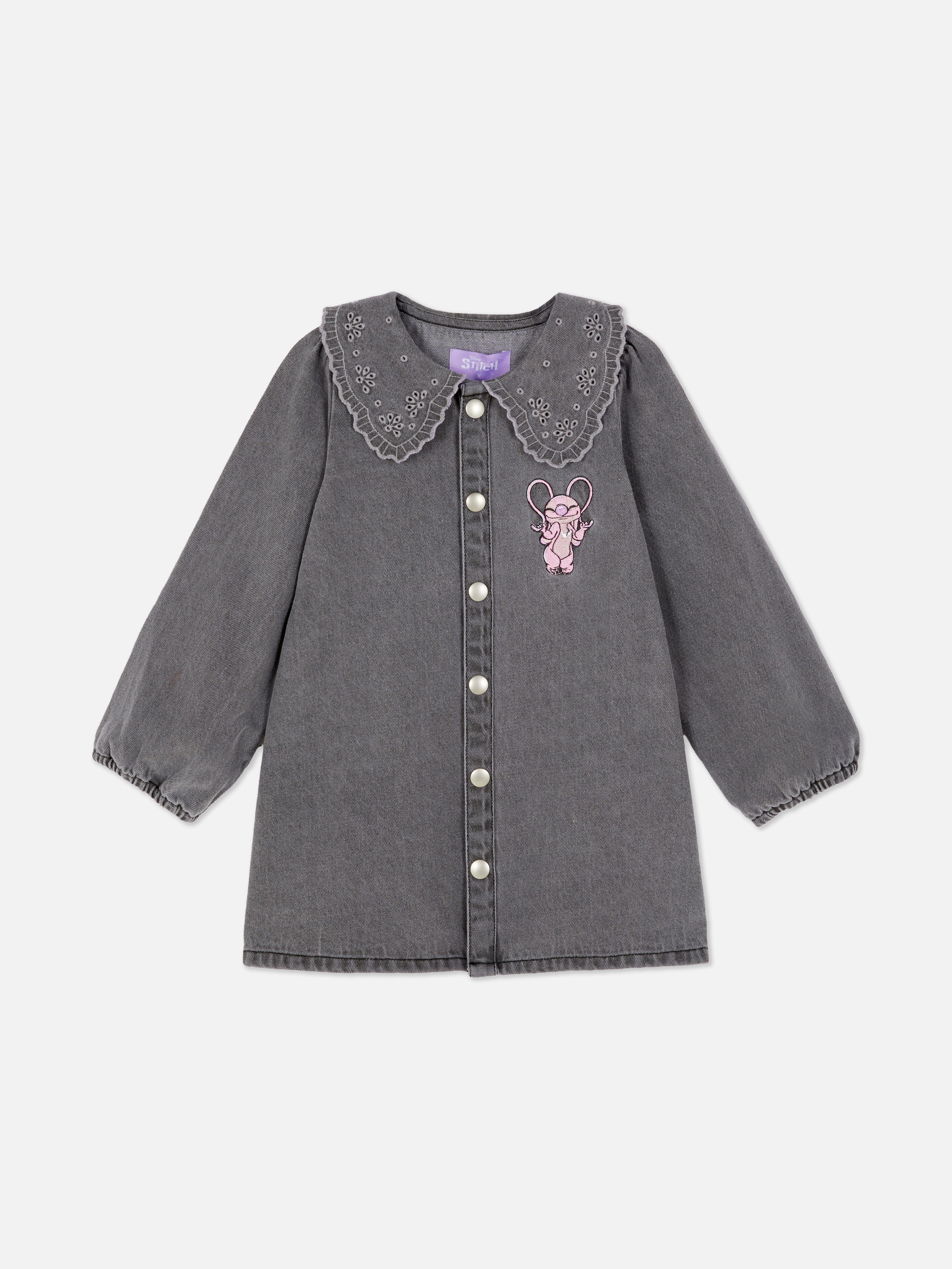 1,5-8 jr | Smokjurk van spijkerstof Disney's Stitch Angel