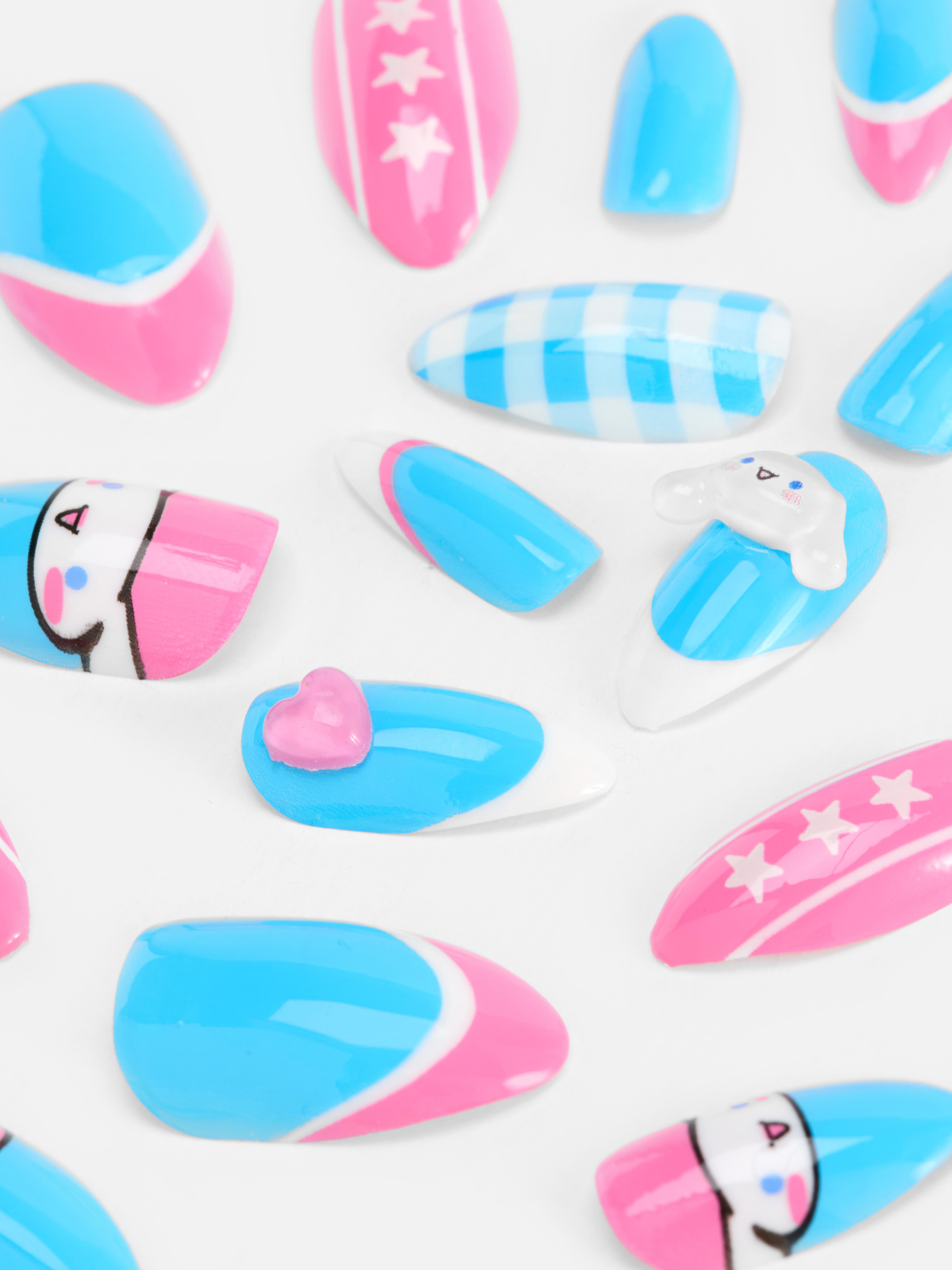 Unghie finte Cinnamoroll Hello Kitty