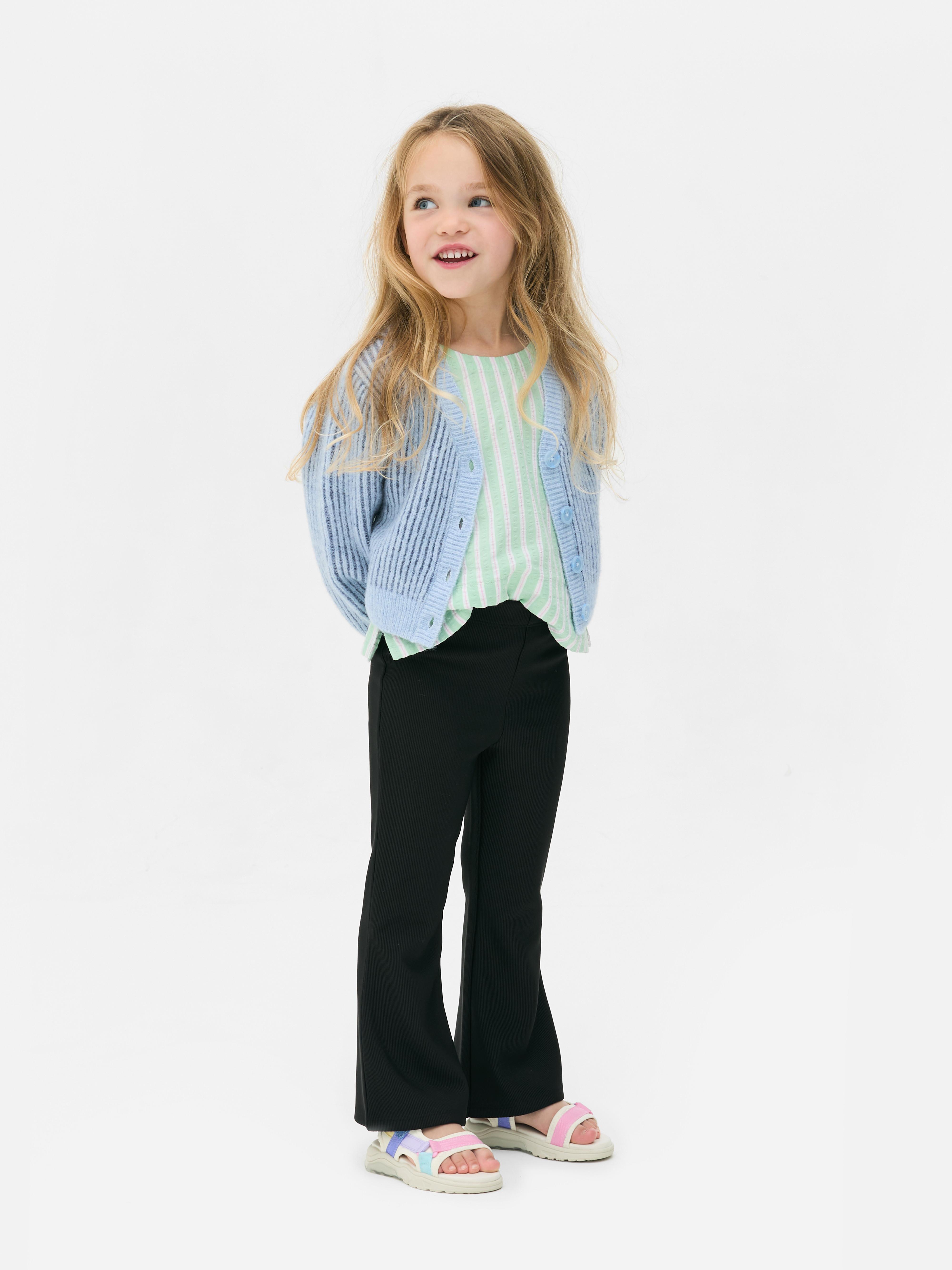 Ottoman-Leggings mit ausgestelltem Bein