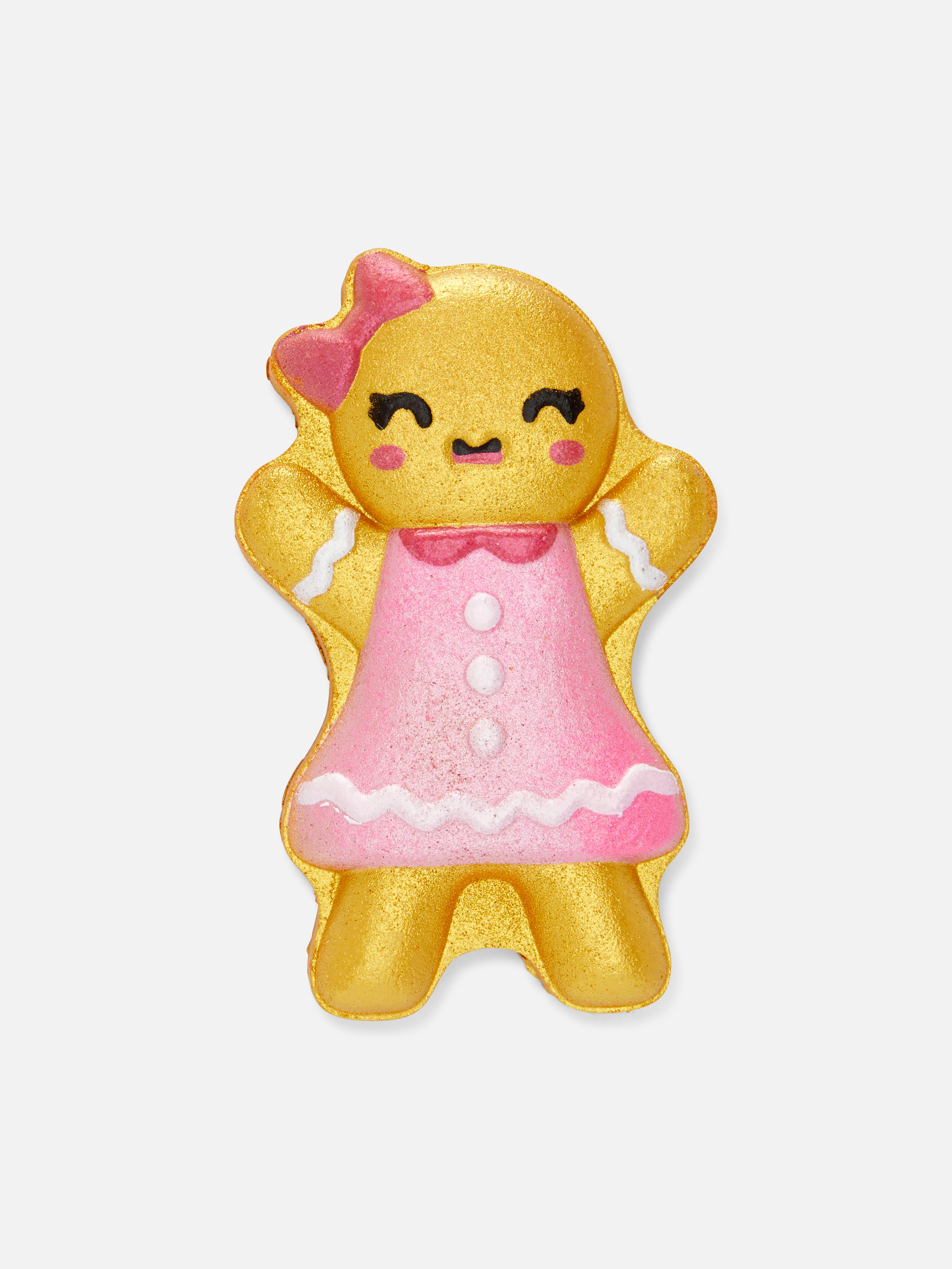 Christmas Gingerbread Cookie Bath Fizzer