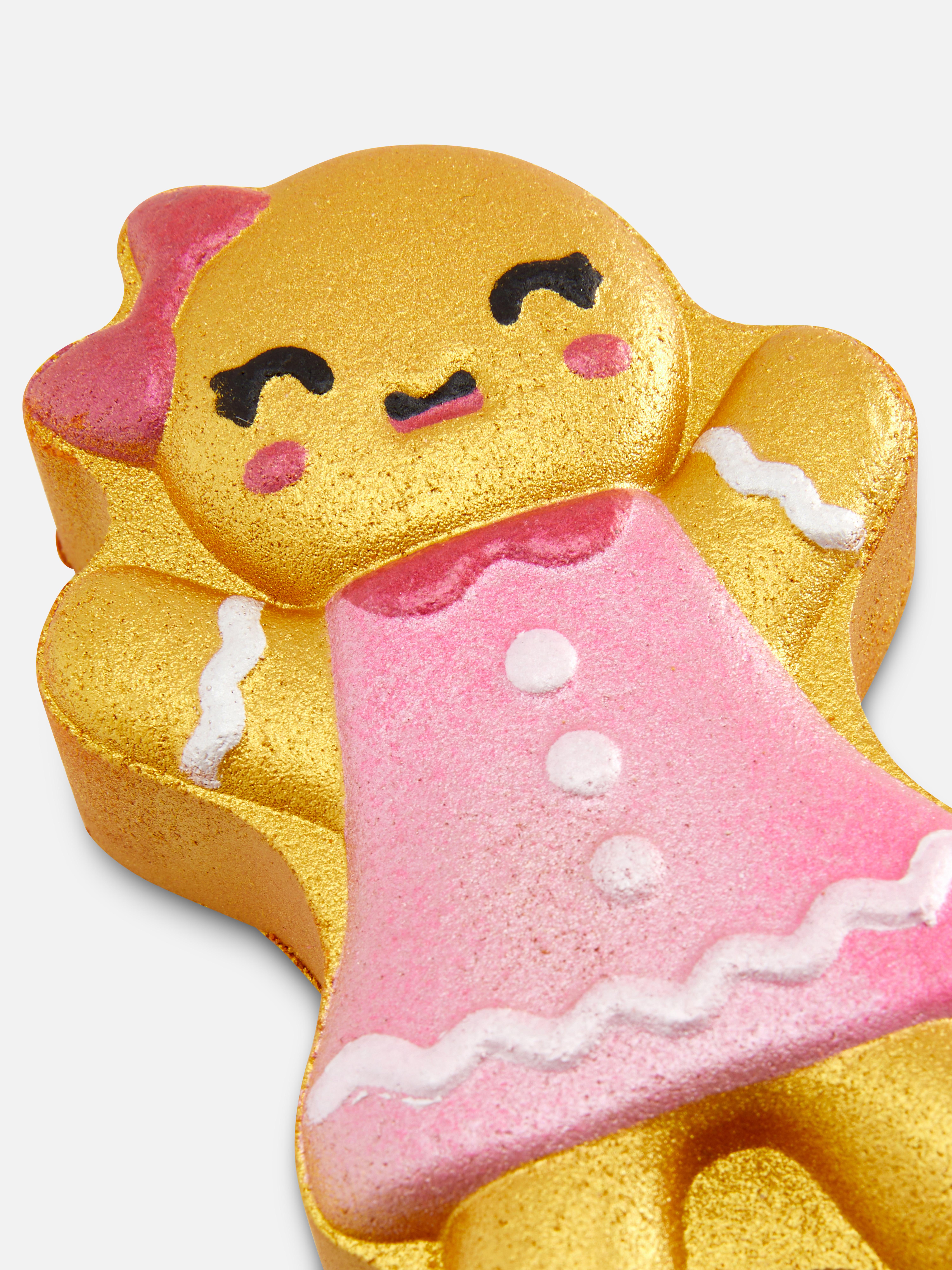 Christmas Gingerbread Cookie Bath Fizzer