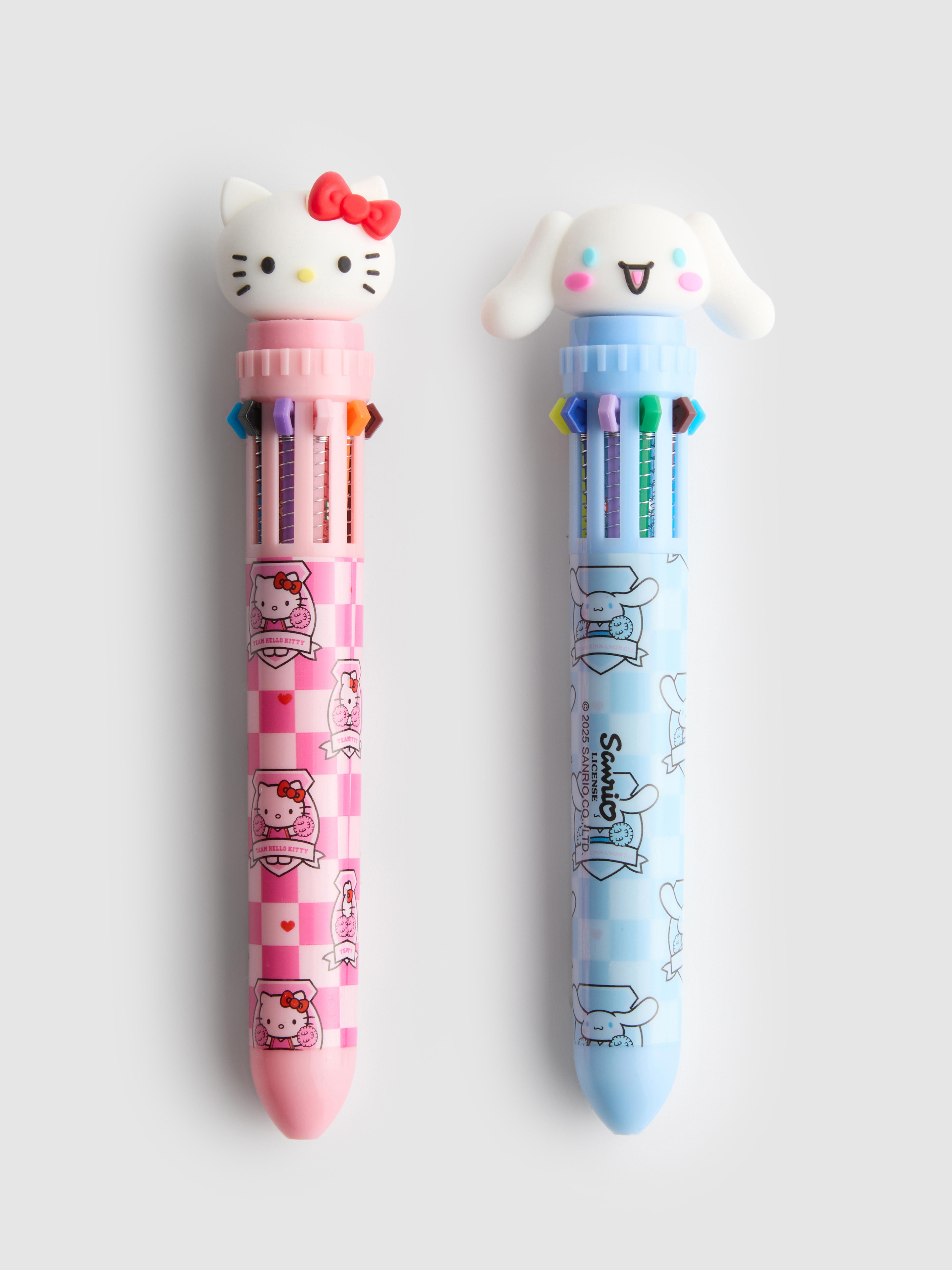 „Hello Kitty“ Stifte mit 10 Farben, 2er-Pack
