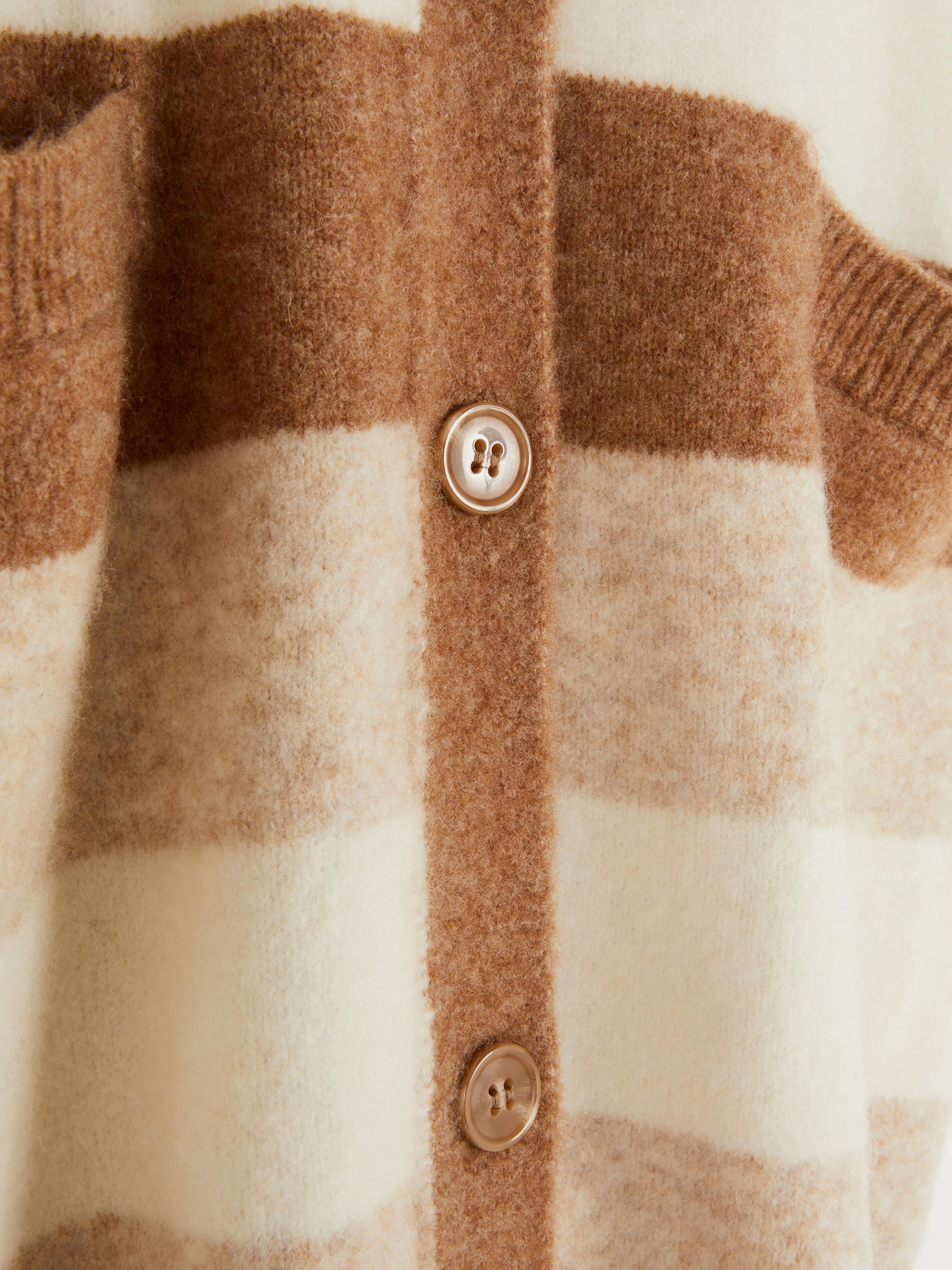 Cardigan lungo a righe
