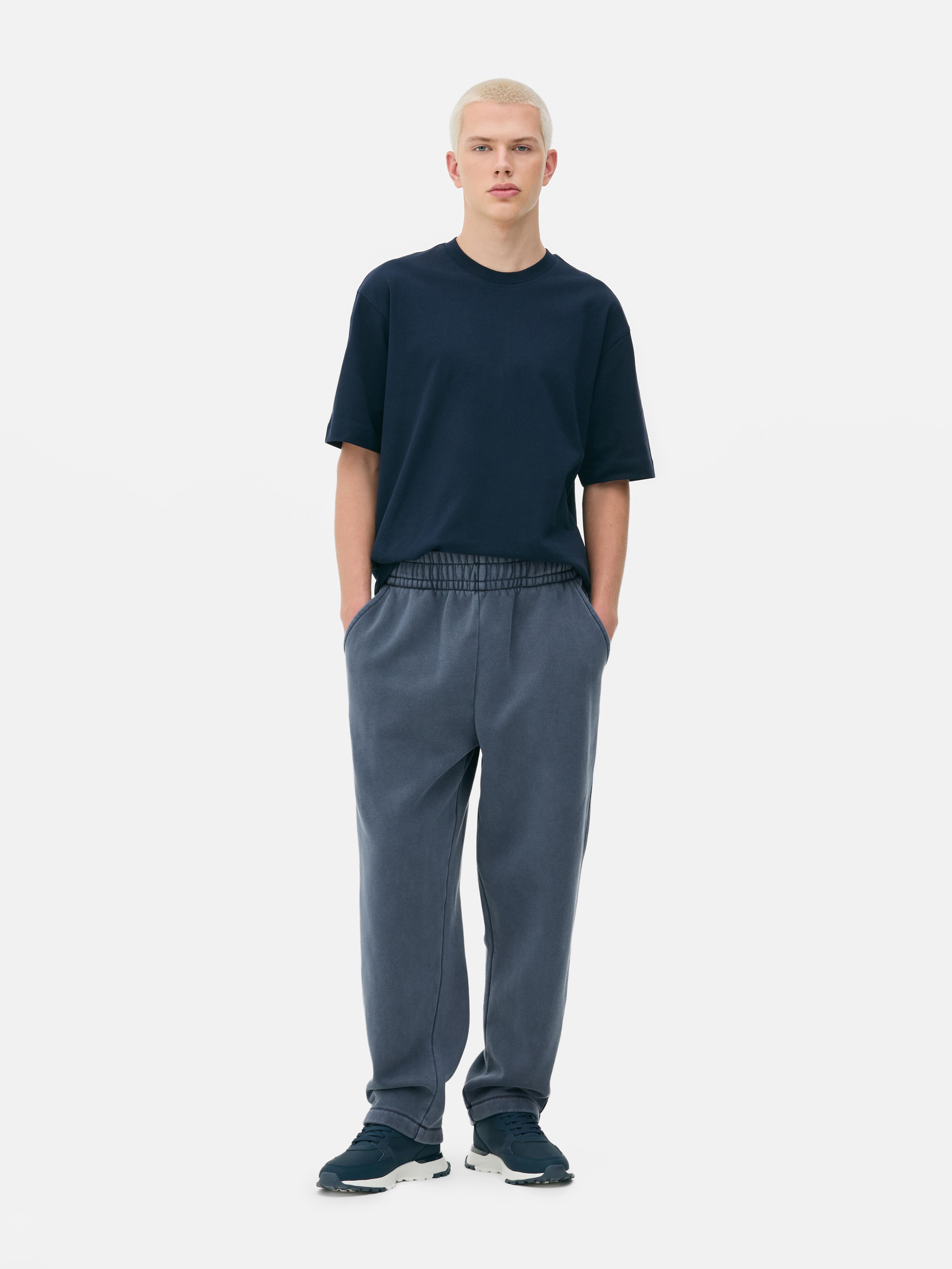 Joggers with Elastic Waist Indigo
