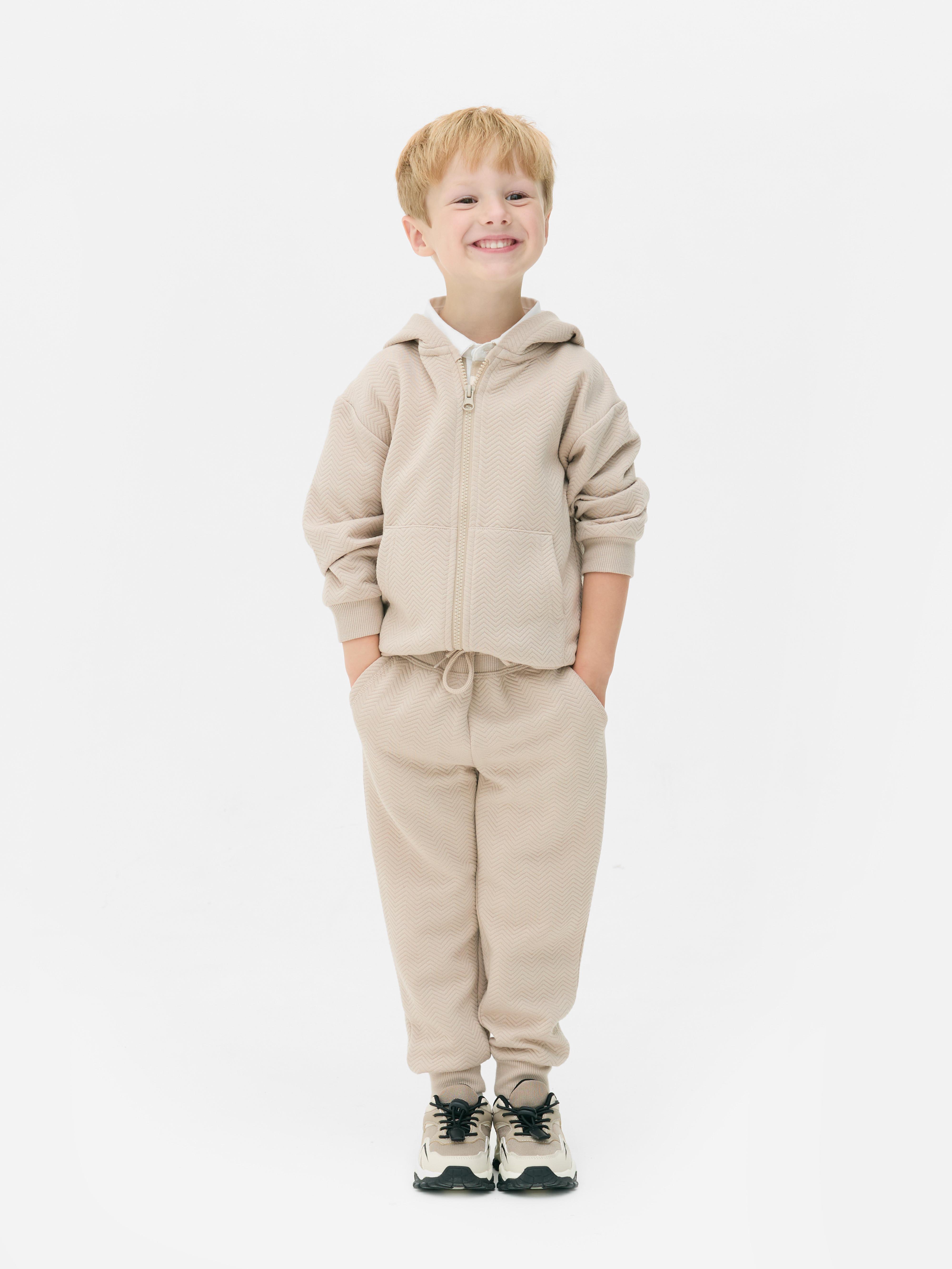 1,5–8 lat | Teksturowana bluza z kapturem