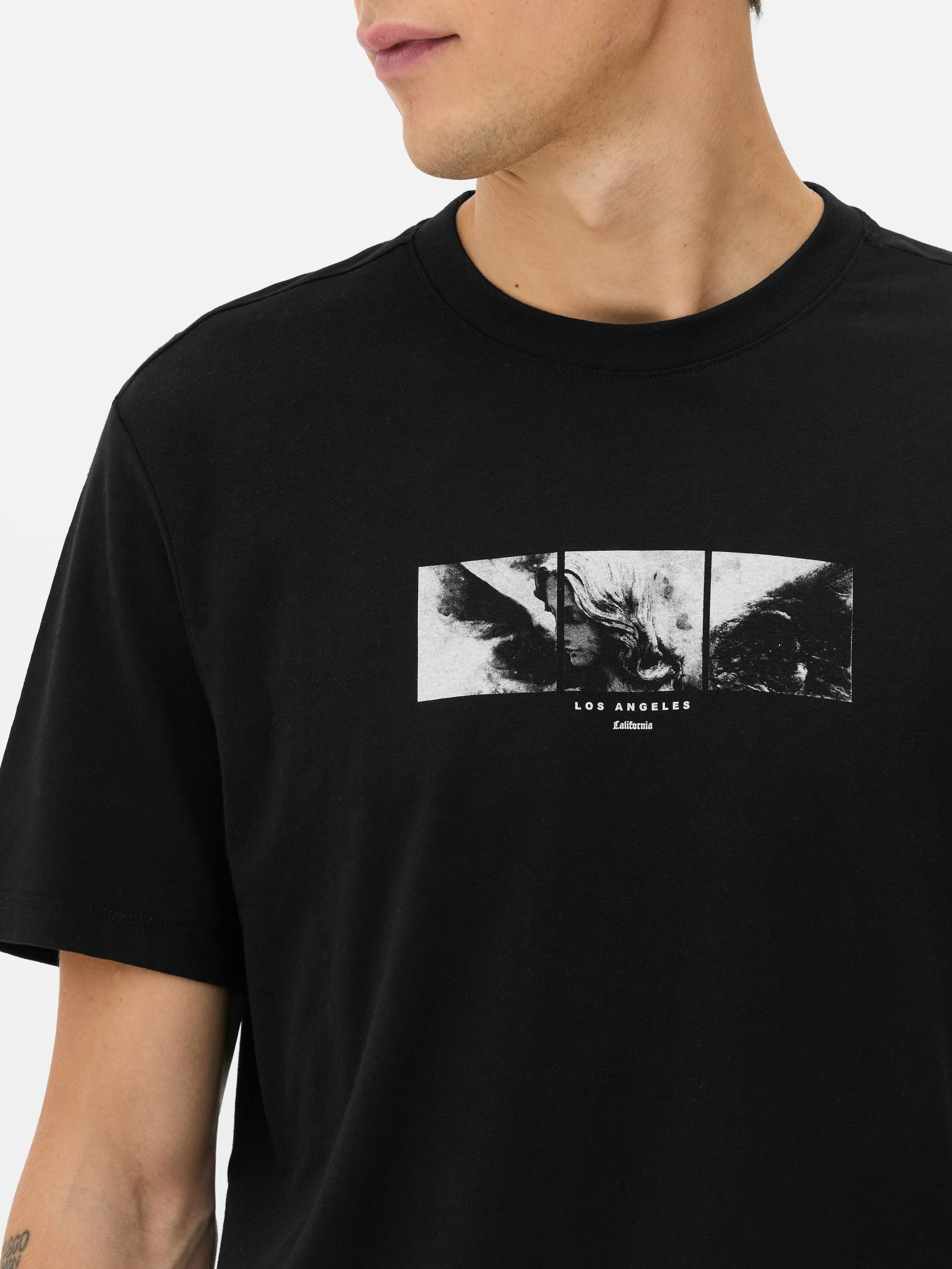 T-shirt gráfica anjo