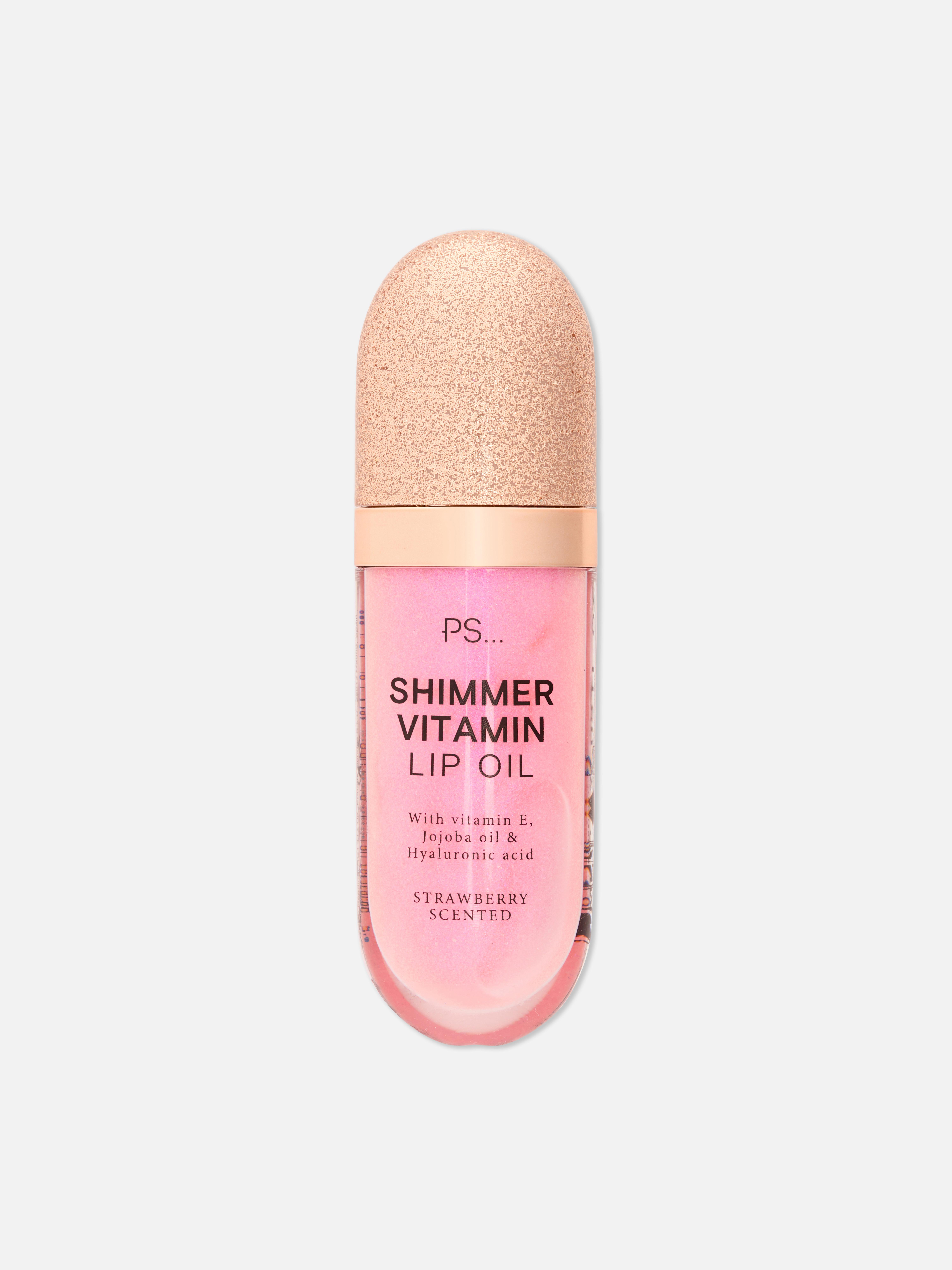 PS... Shimmer Vitamin Lip Oil Pink