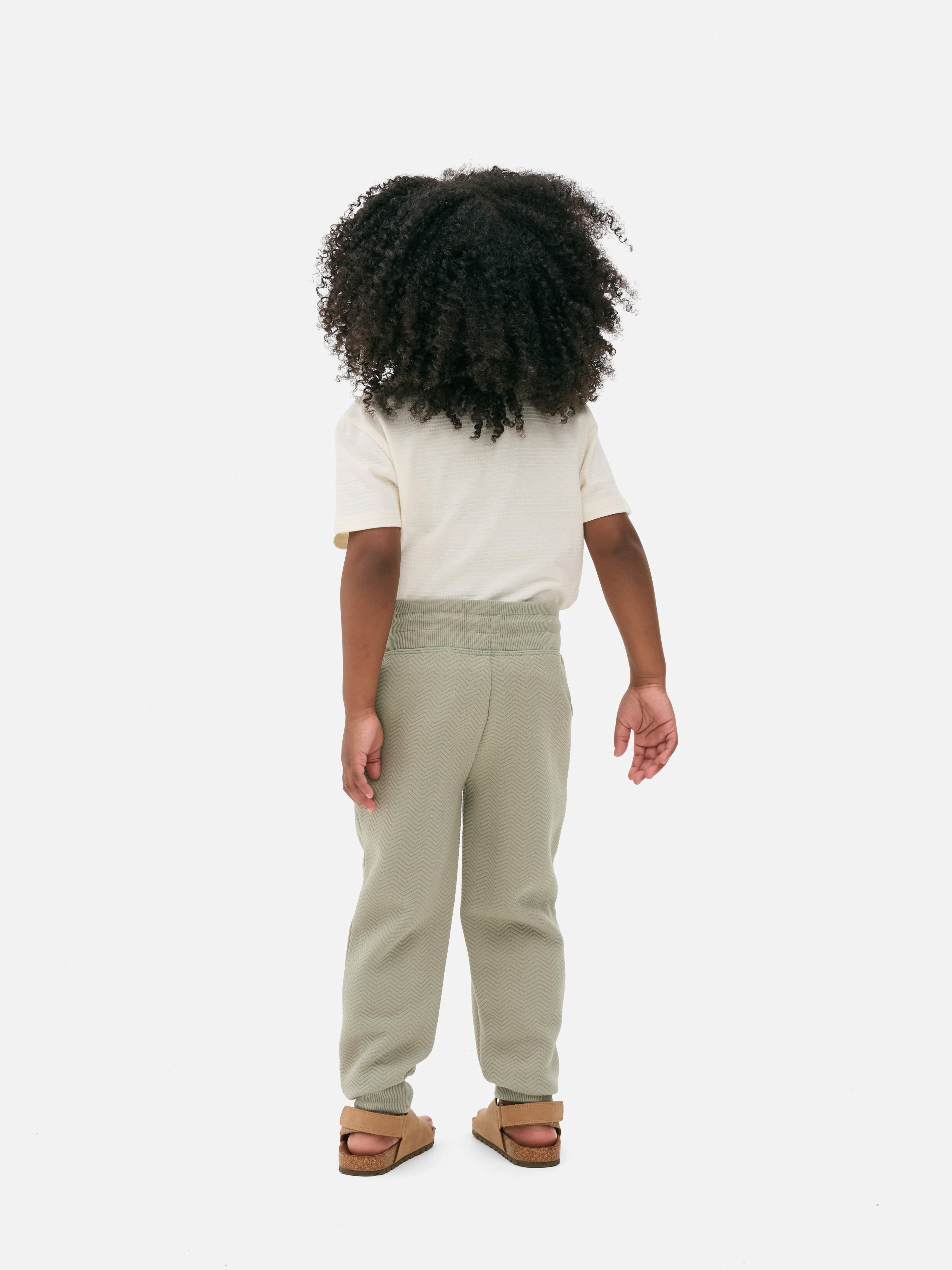 1,5–8 ans | Bas de jogging texturé à revers