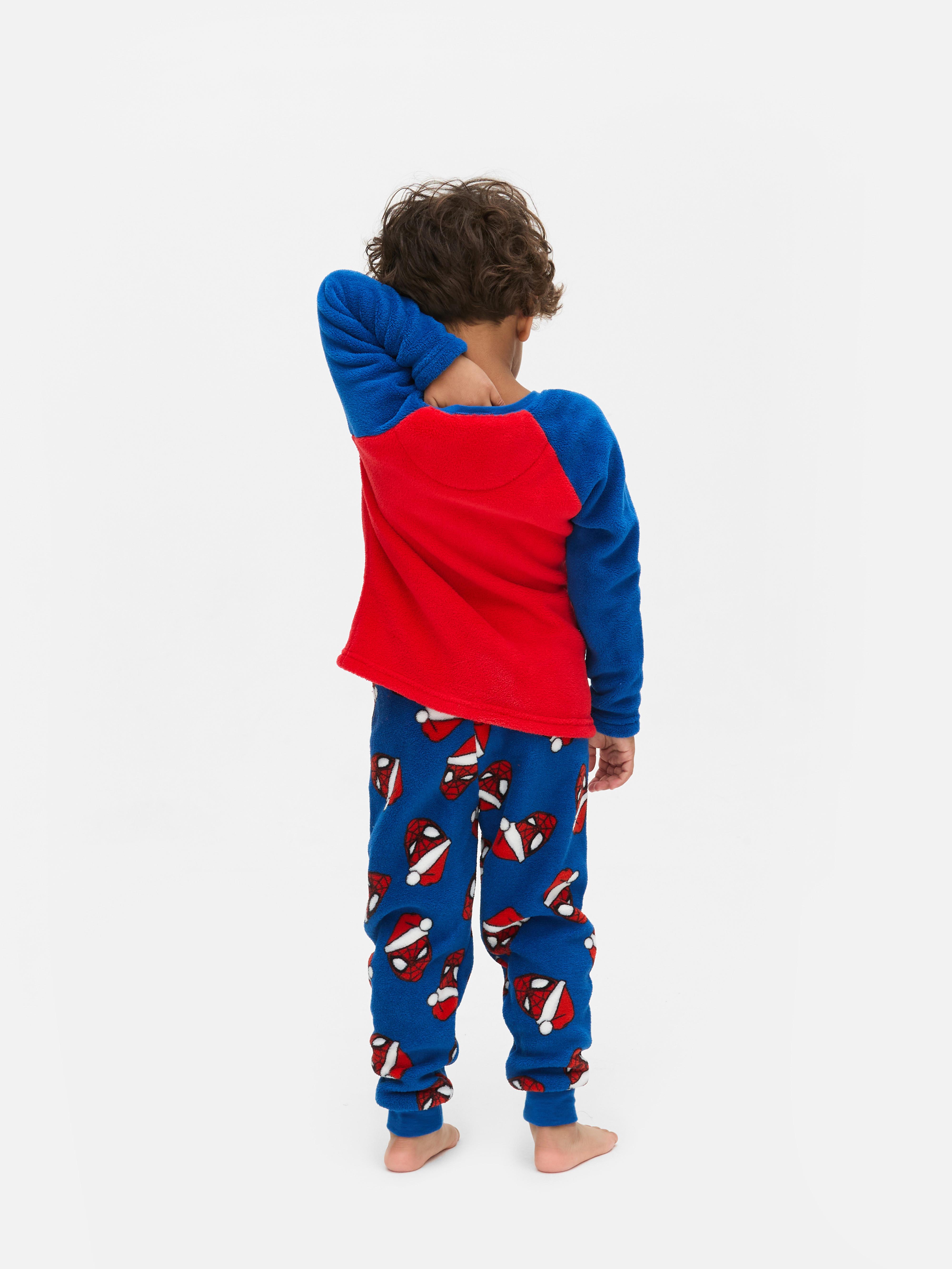 1,5-8 anni | Pigiama in pile natalizio Spider-Man Marvel