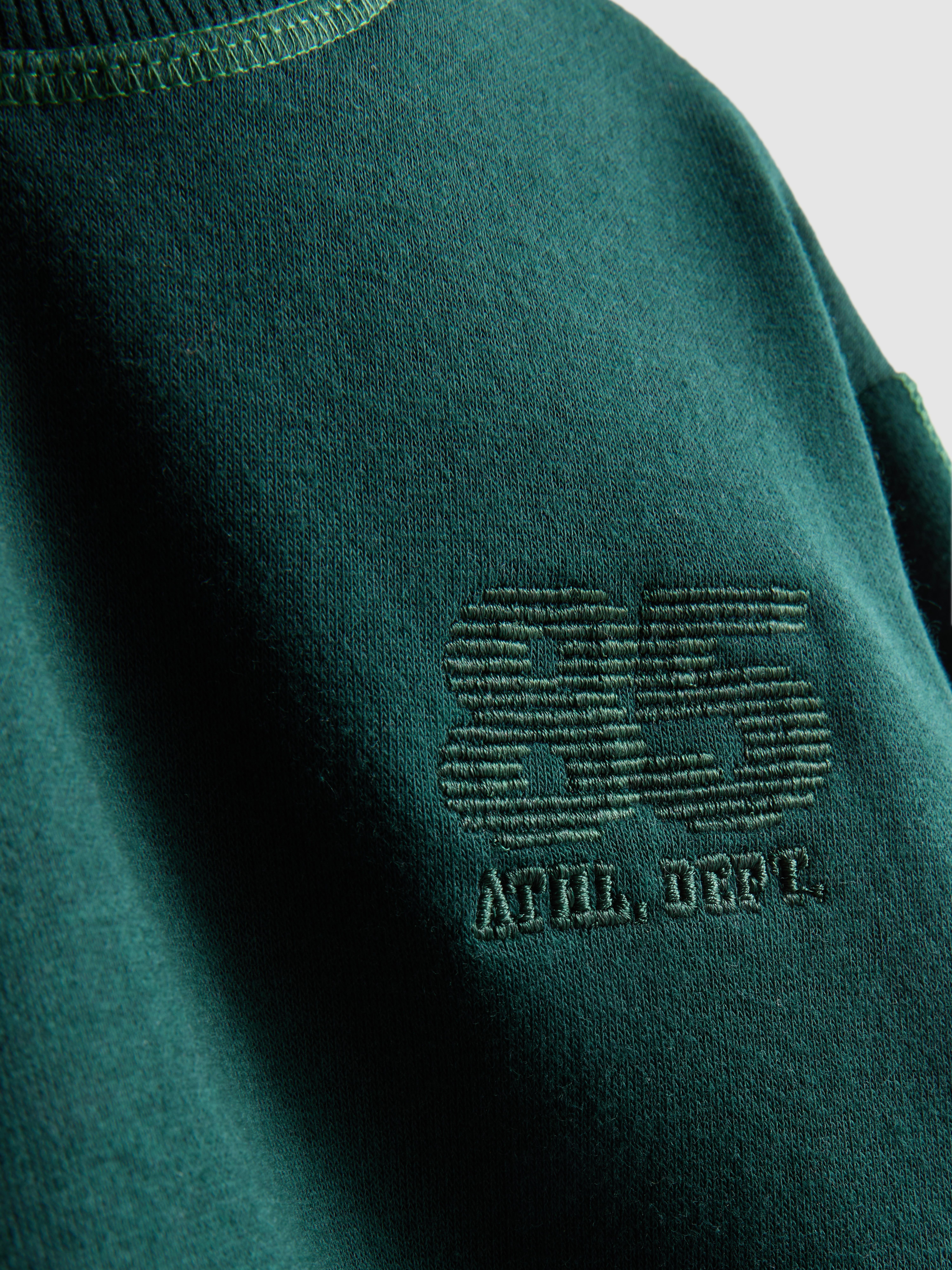 Sweat-shirt Garçon Primark – Vert, Taille 9-10 Ans, Polyester/coton, Imprimé Stockholm Academy, Très Bon état