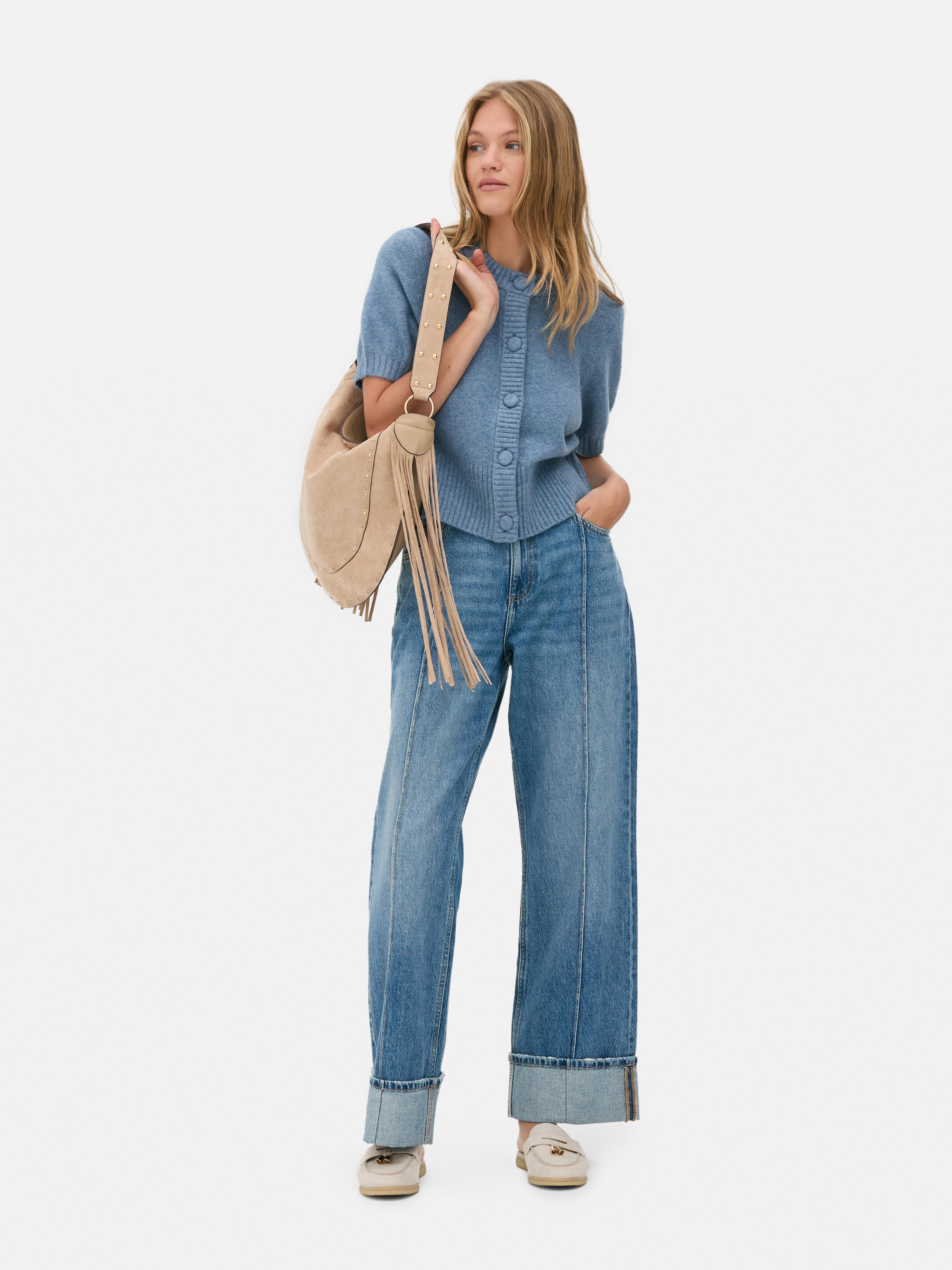 Women's Blue Short Sleeve Cardigan | Primark