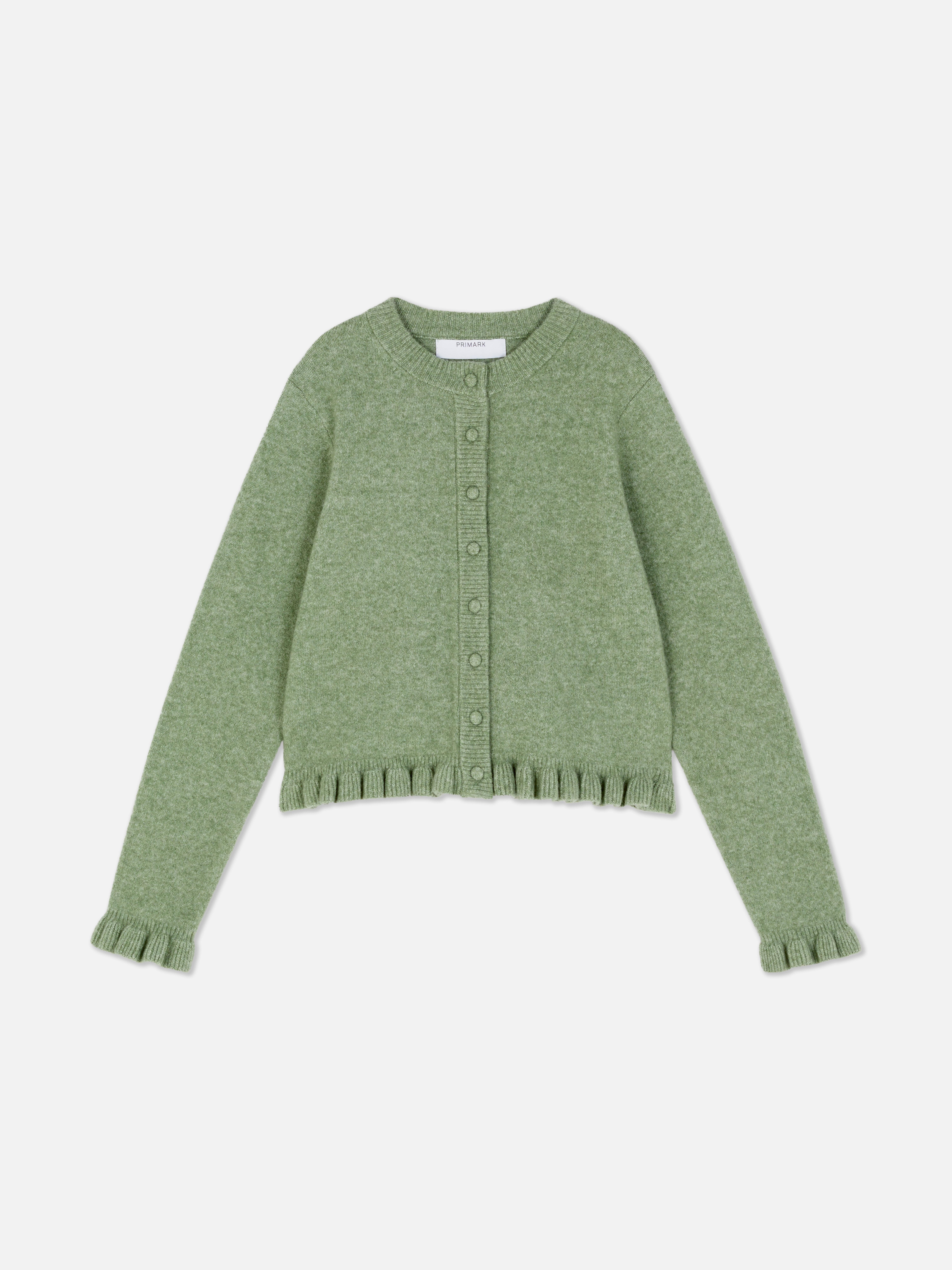 Cárdigan con volante