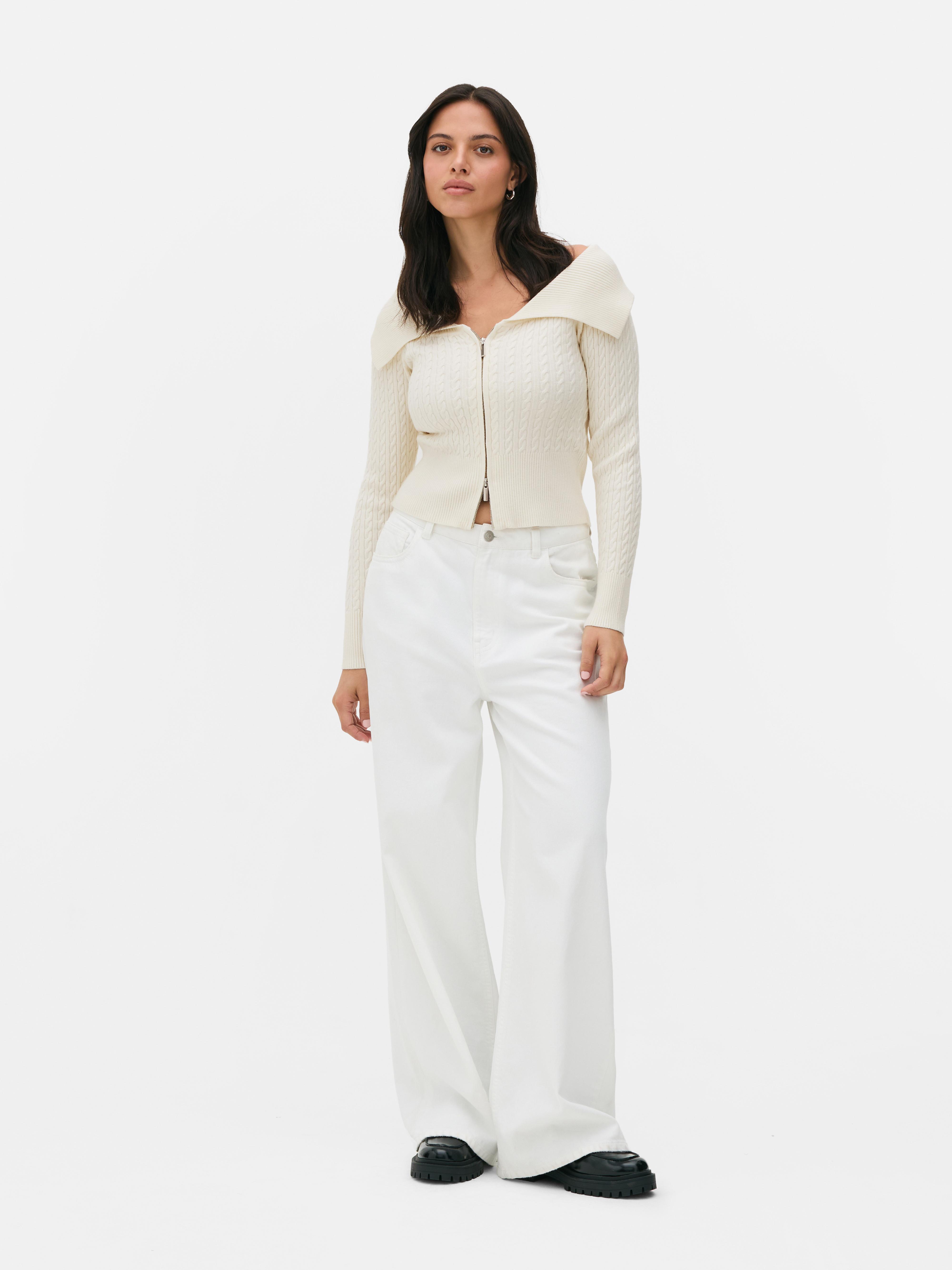 Bardot Cable Cardigan