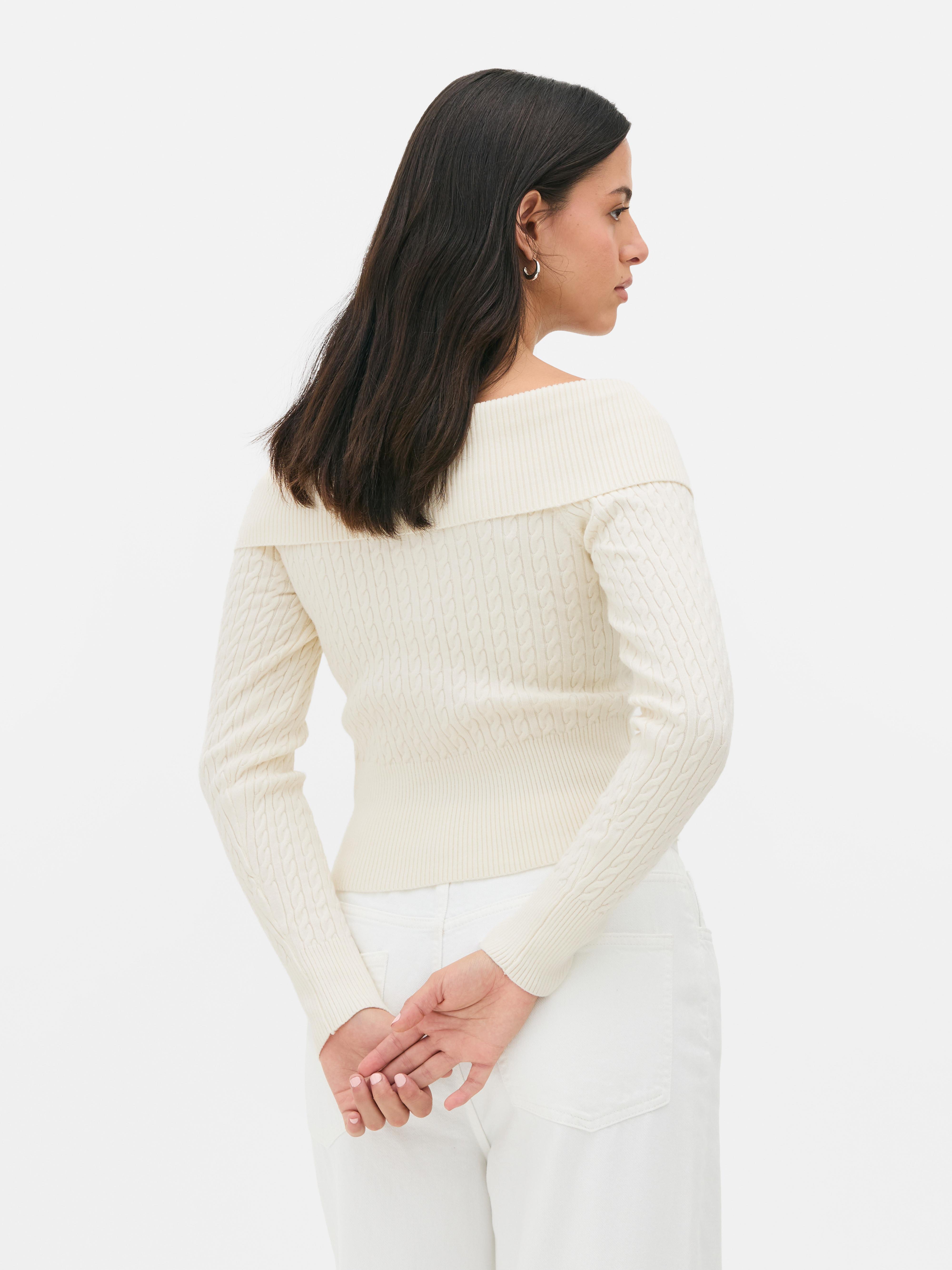 Bardot Cable Cardigan