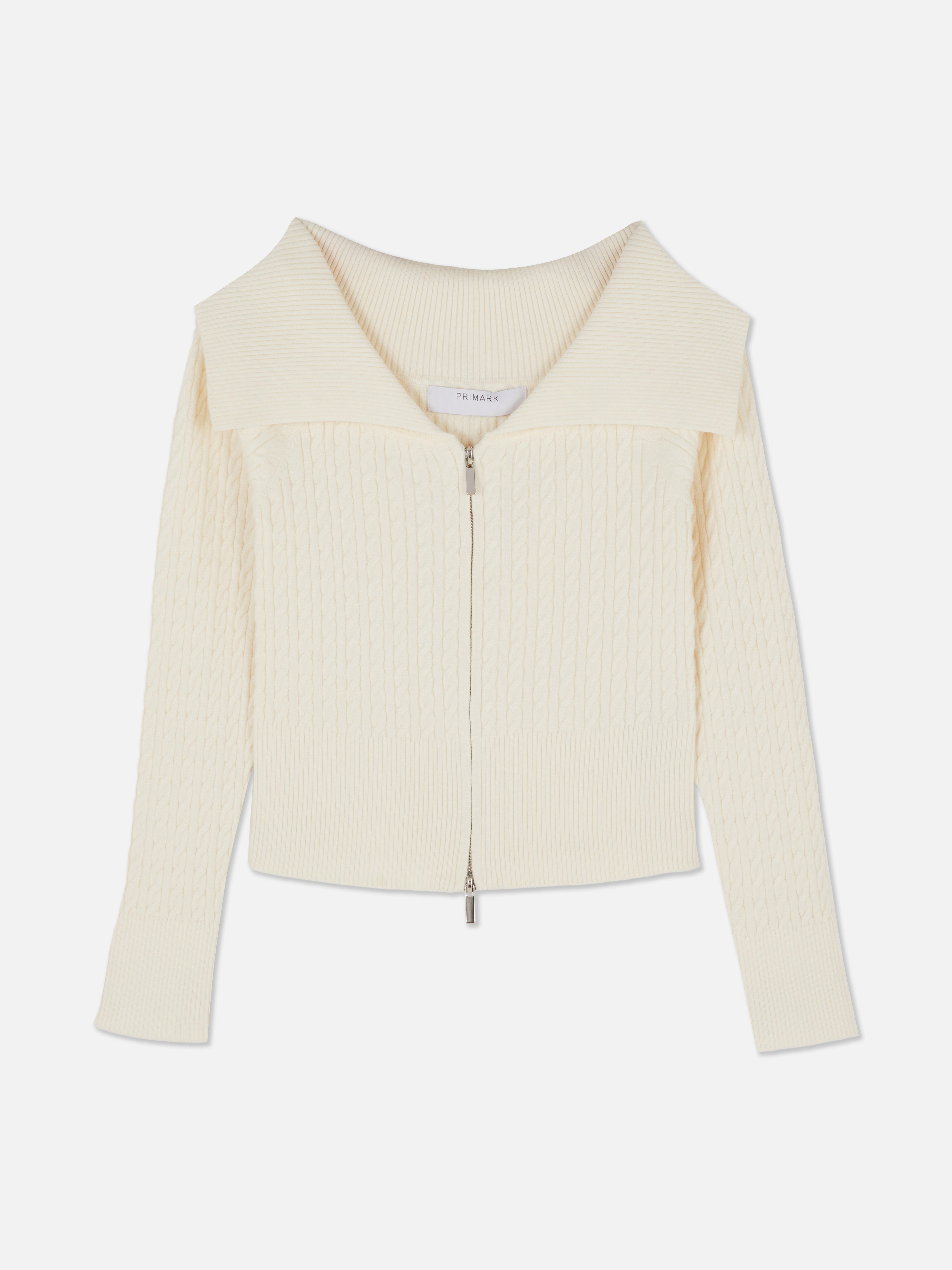 Bardot Cable Cardigan