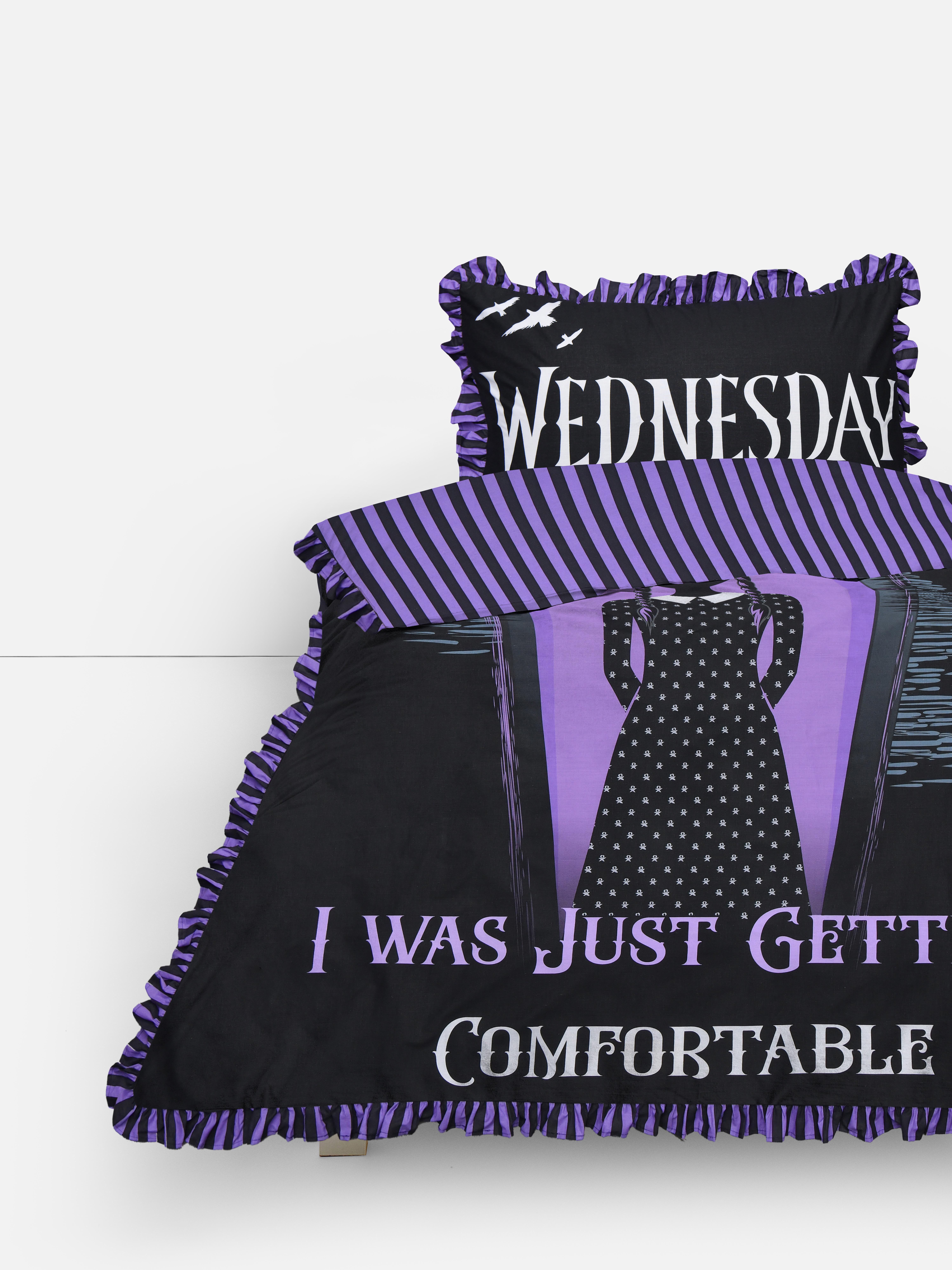 Eenpersoons dekbedovertrekset Wednesday