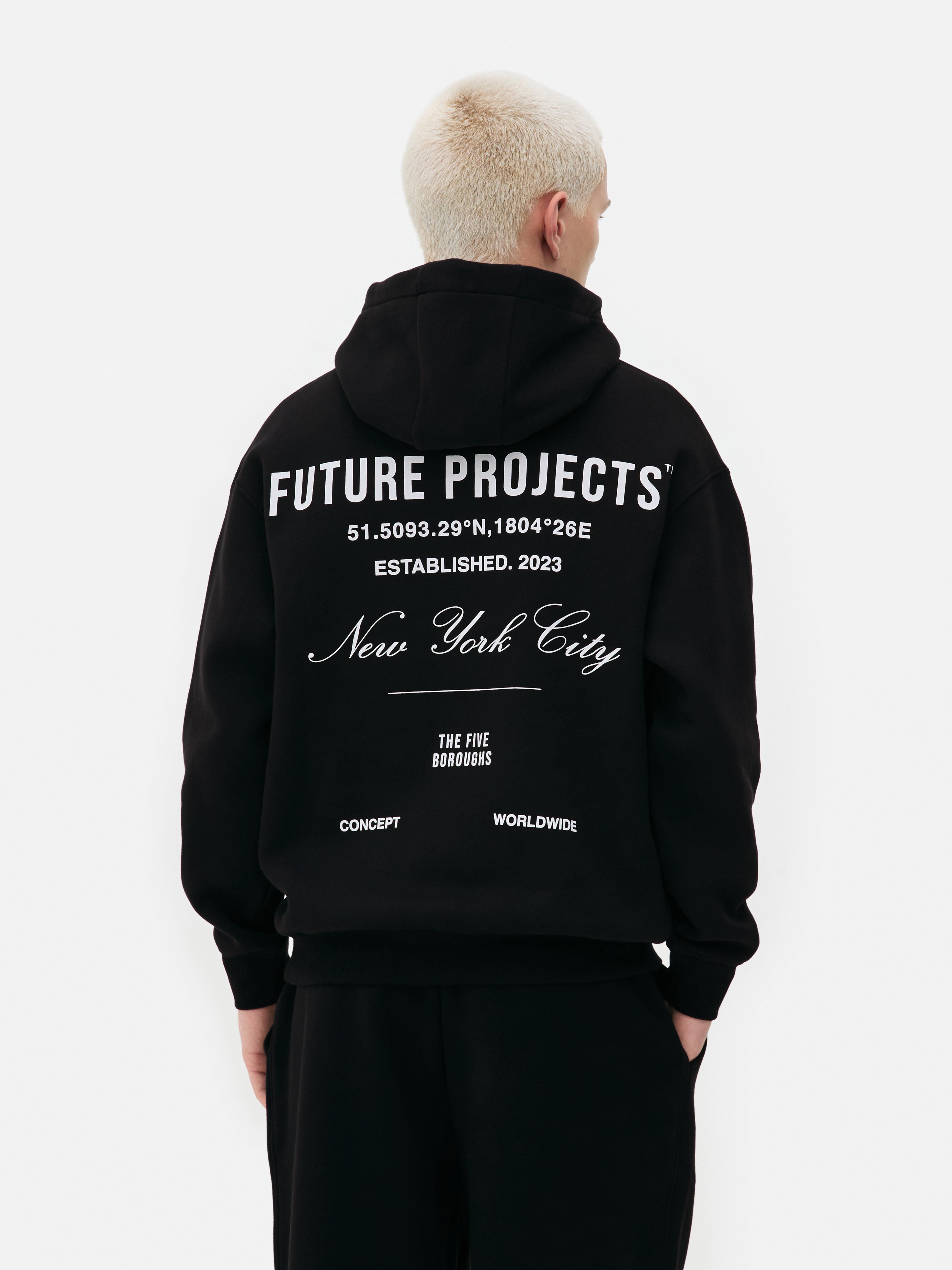 Mikina Future Projects s kapucí