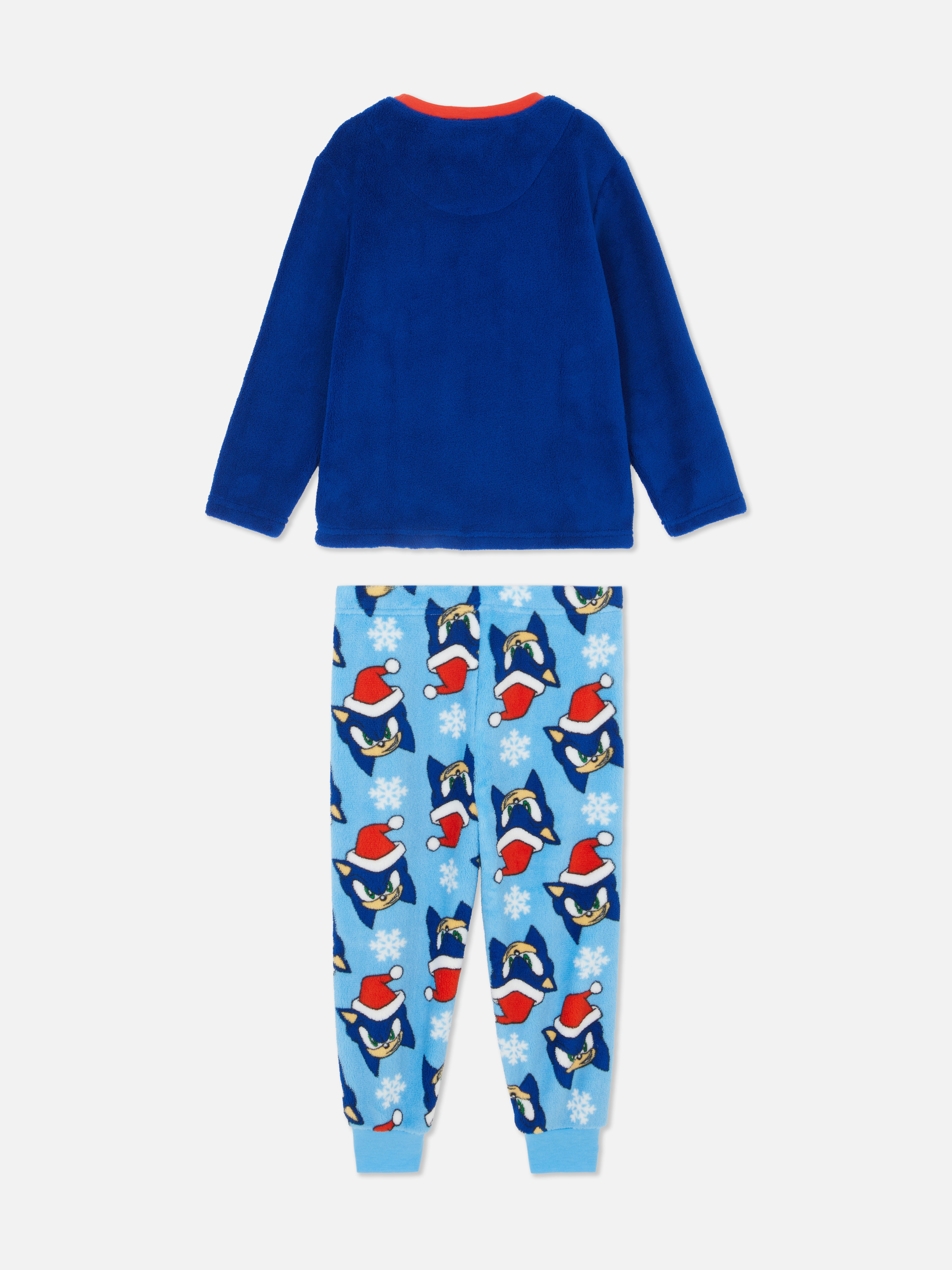 3-8yrs | Sonic The Hedgehog Cosy Long Pyjamas